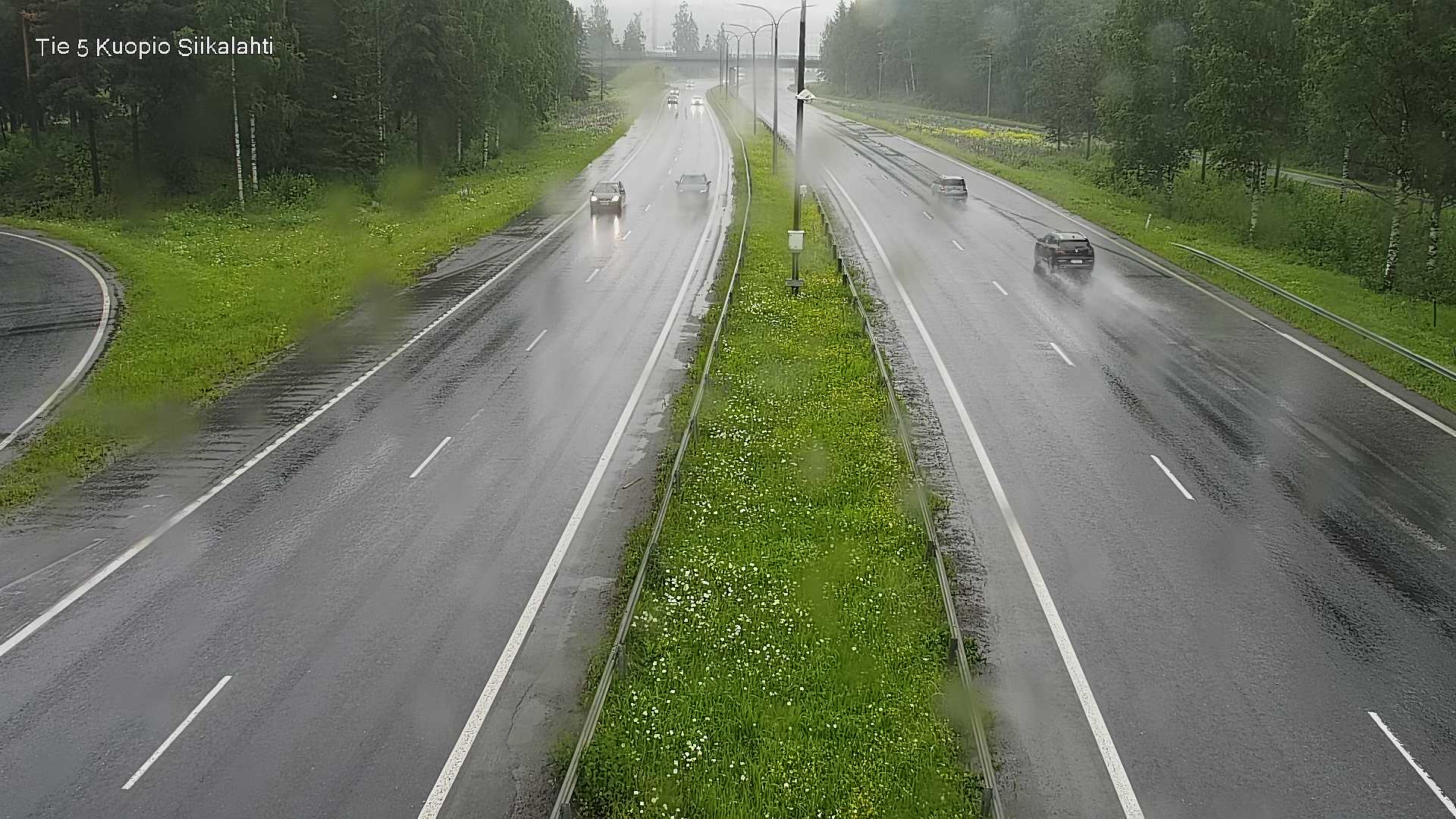 Weather Camera Image Väg 5 Kuopio, Siikalahti, Kuopio, Pohjois-Savo
