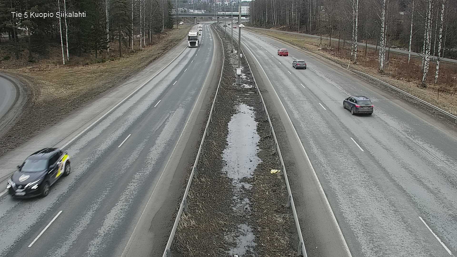 Weather Camera Image Road 5 Kuopio, Siikalahti, Kuopio, Pohjois-Savo