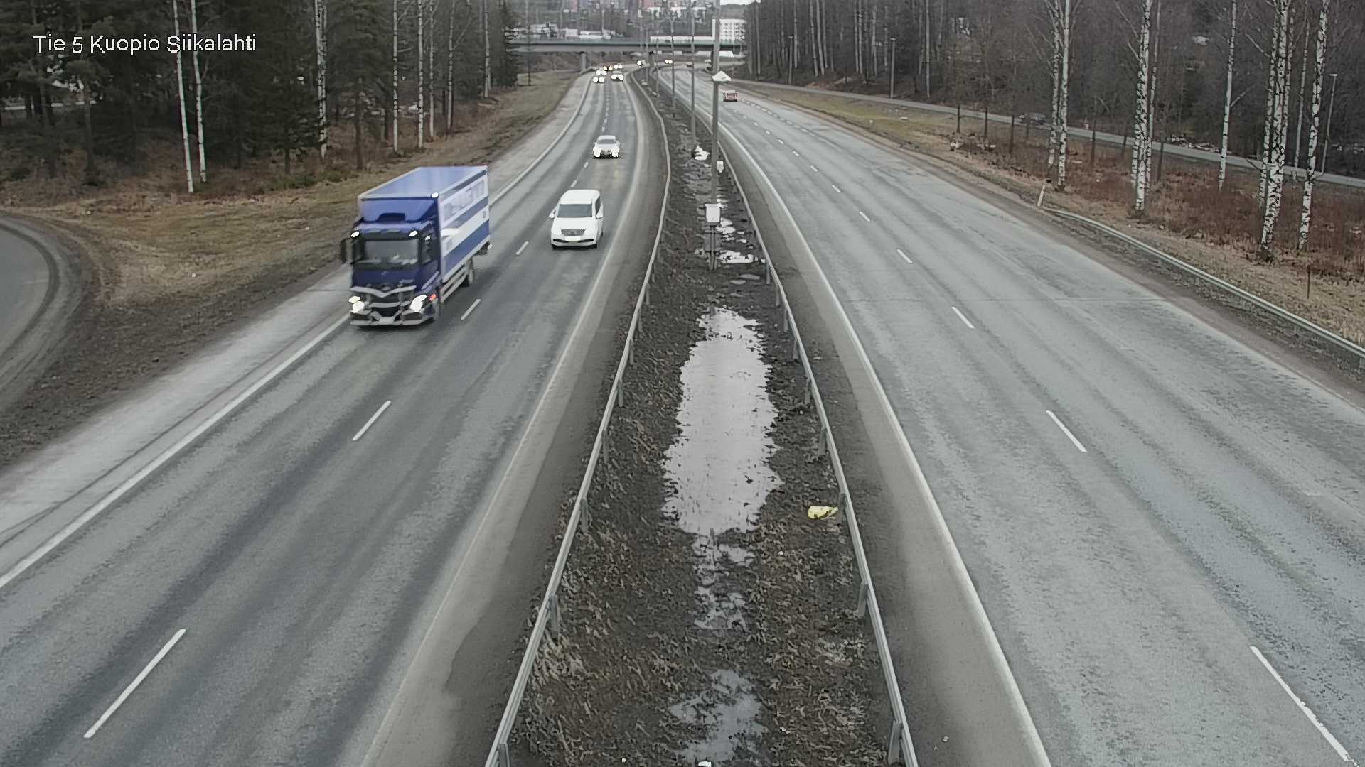 Weather Camera Image Väg 5 Kuopio, Siikalahti, Kuopio, Pohjois-Savo