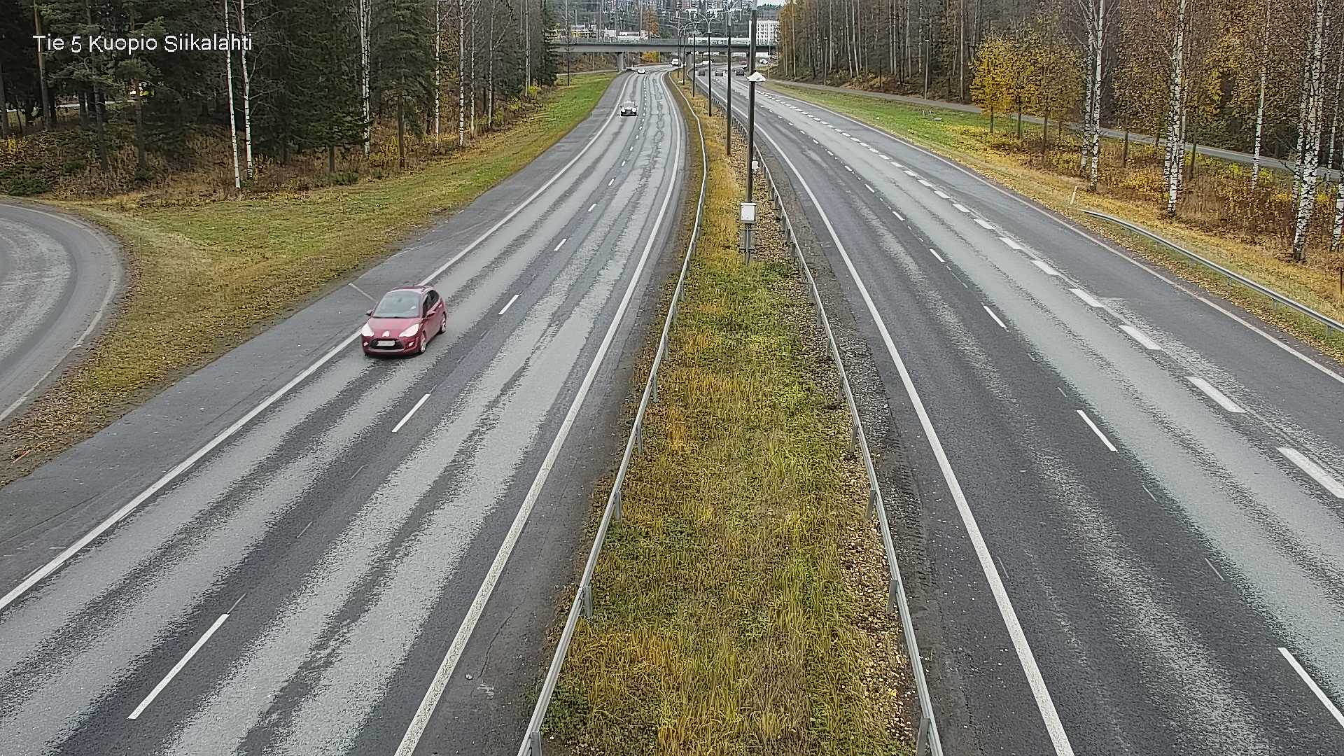 Weather Camera Image Väg 5 Kuopio, Siikalahti, Kuopio, Pohjois-Savo