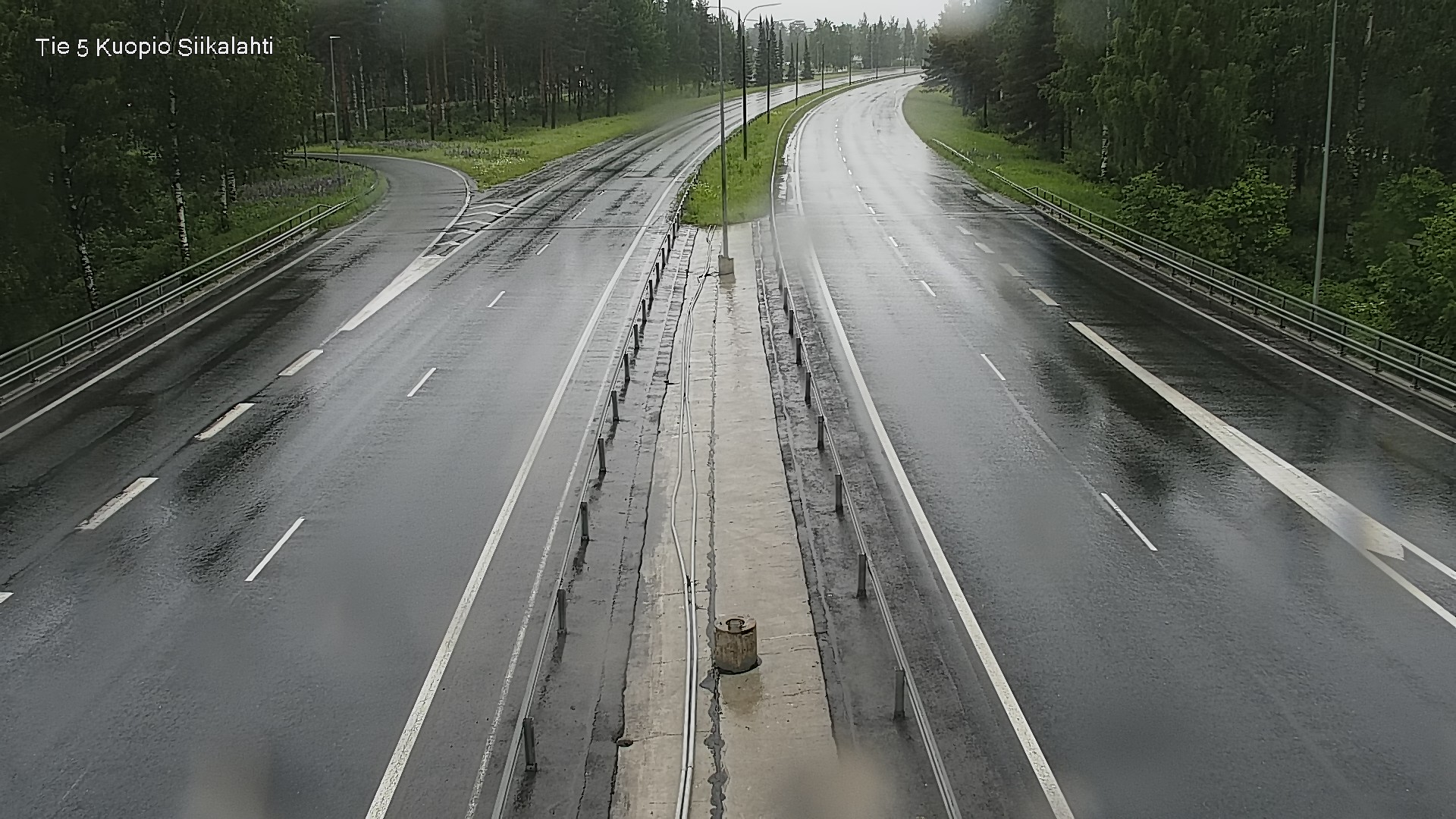 Weather Camera Image Road 5 Kuopio, Siikalahti, Kuopio, Pohjois-Savo