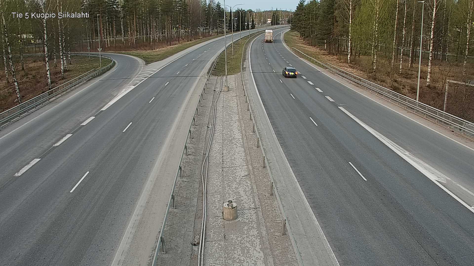 Weather Camera Image Road 5 Kuopio, Siikalahti, Kuopio, Pohjois-Savo
