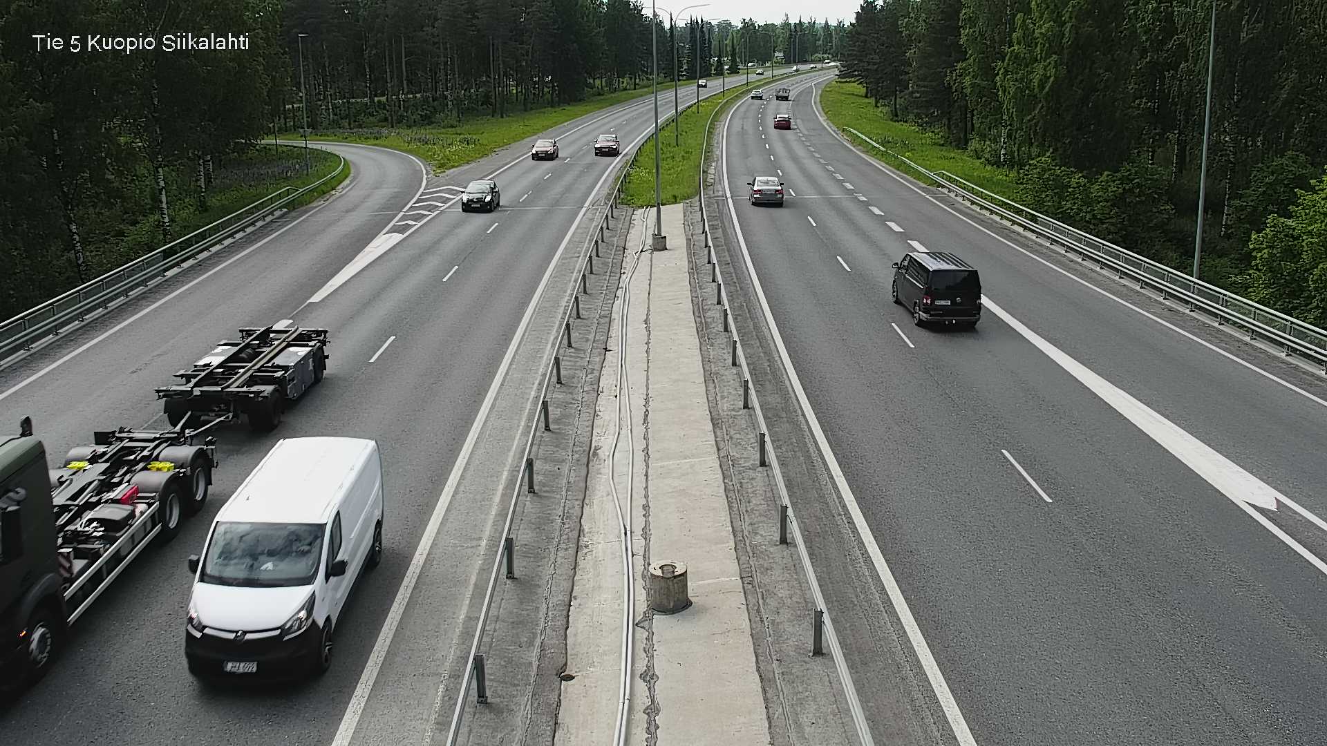 Weather Camera Image Road 5 Kuopio, Siikalahti, Kuopio, Pohjois-Savo