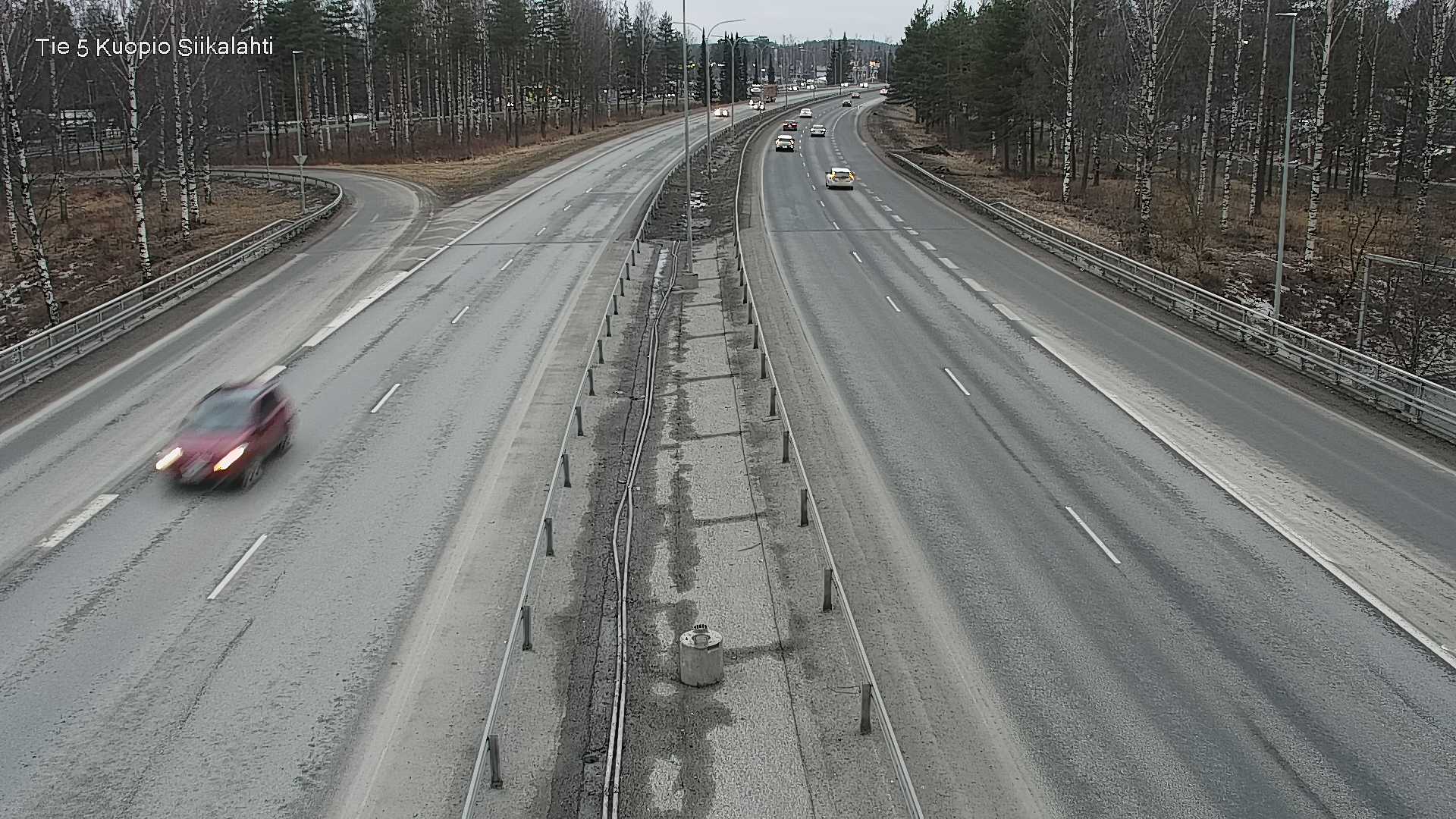Weather Camera Image Road 5 Kuopio, Siikalahti, Kuopio, Pohjois-Savo