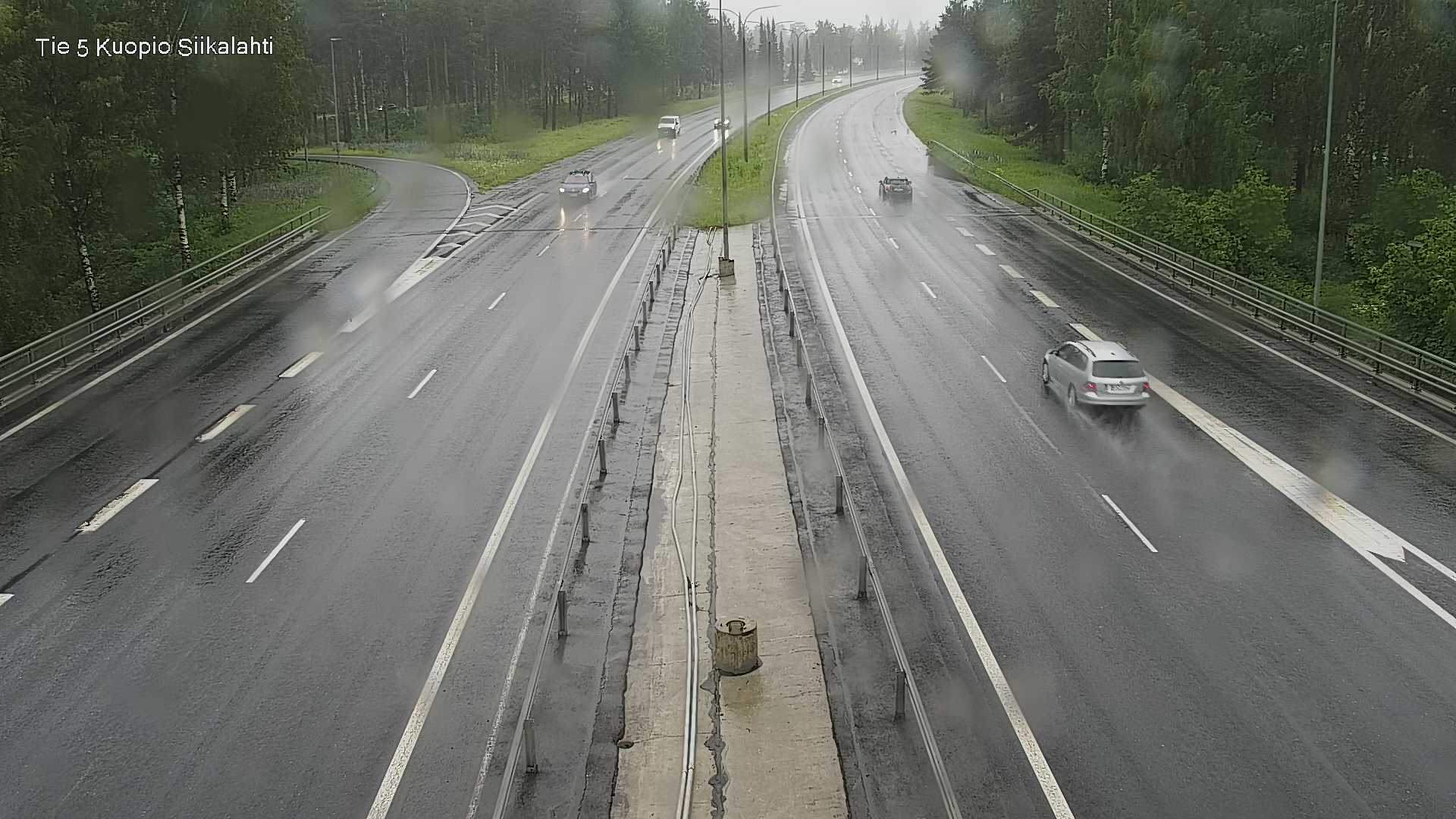 Weather Camera Image Väg 5 Kuopio, Siikalahti, Kuopio, Pohjois-Savo