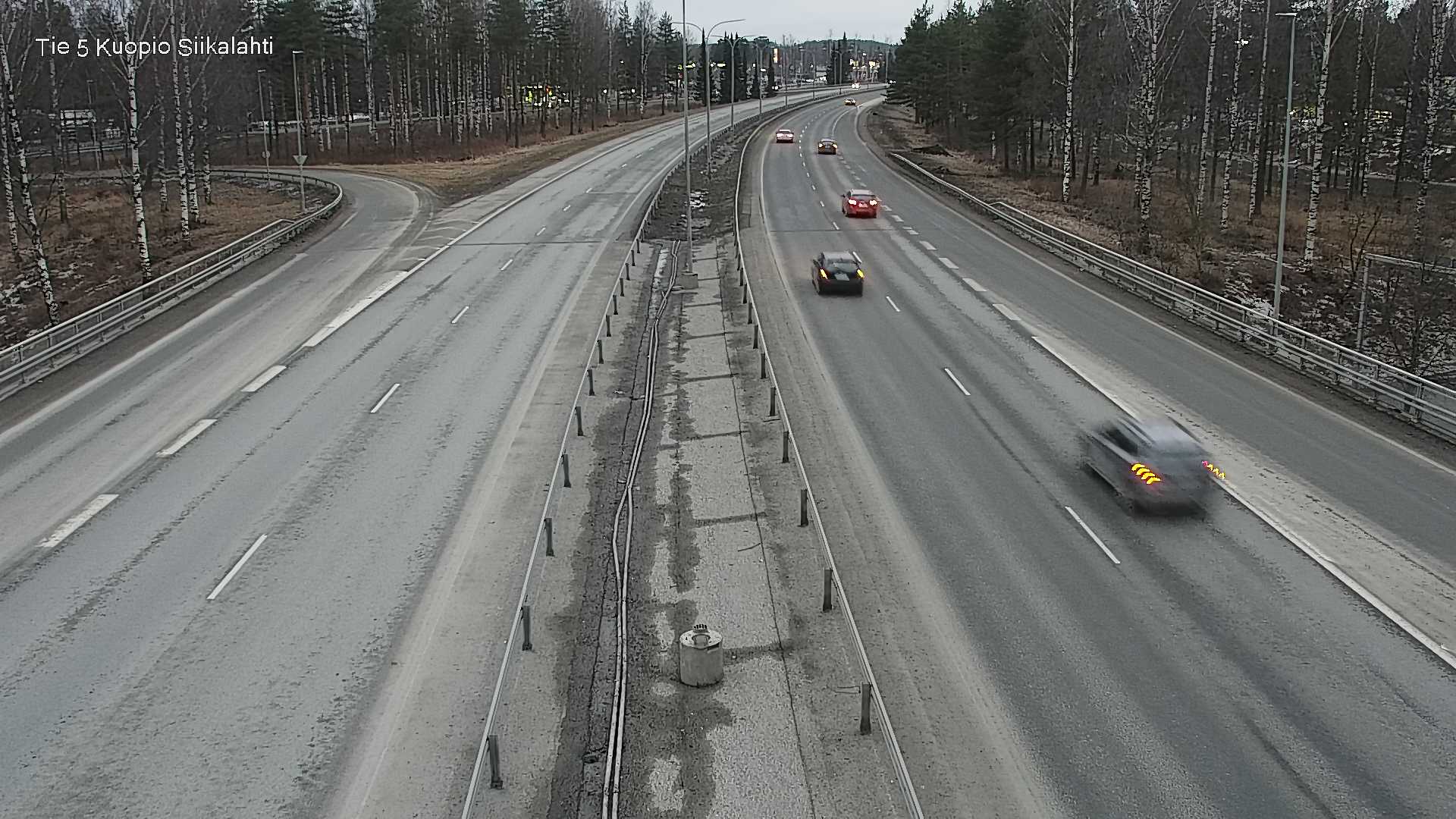 Weather Camera Image Road 5 Kuopio, Siikalahti, Kuopio, Pohjois-Savo