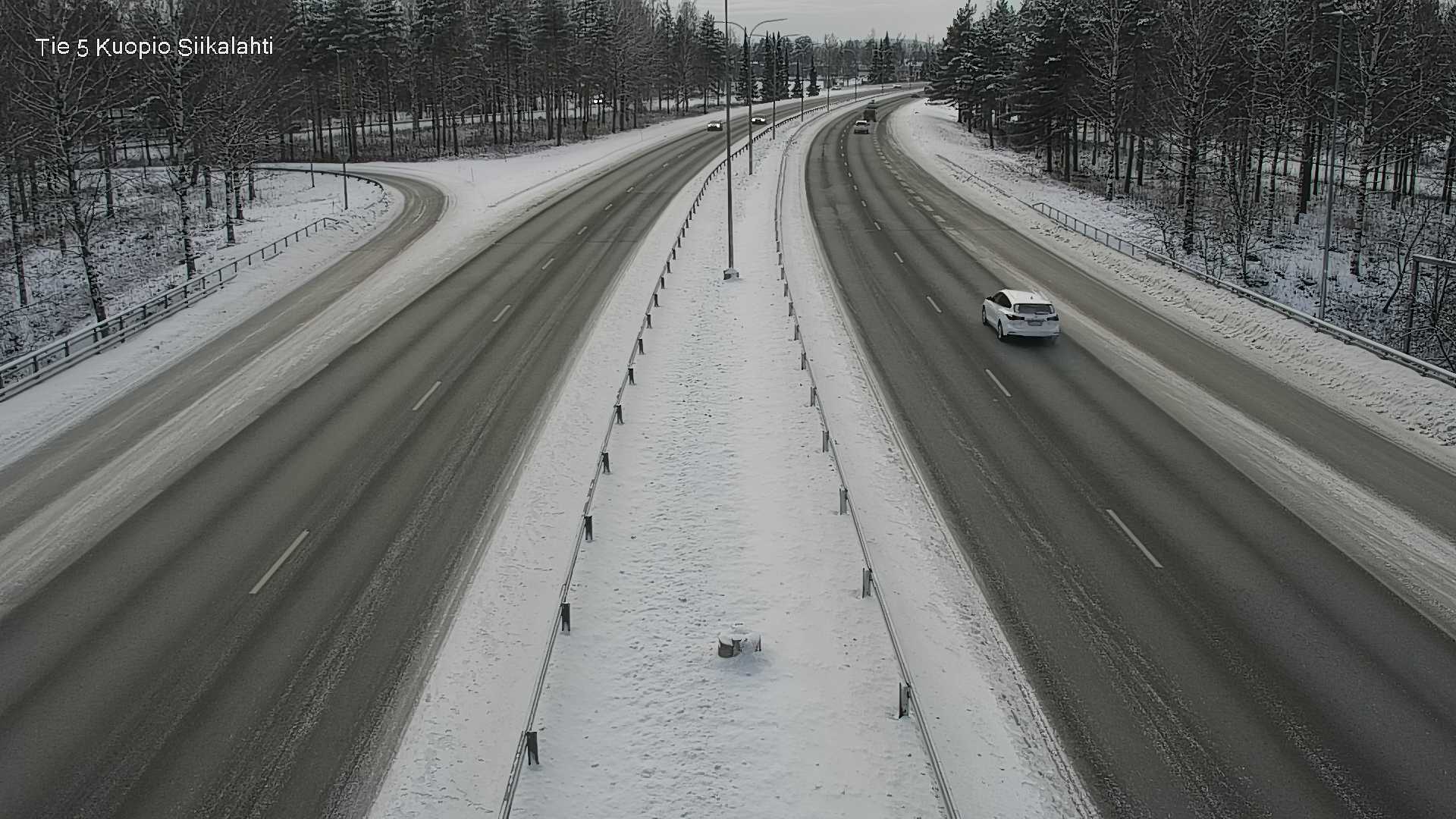 Weather Camera Image Väg 5 Kuopio, Siikalahti, Kuopio, Pohjois-Savo