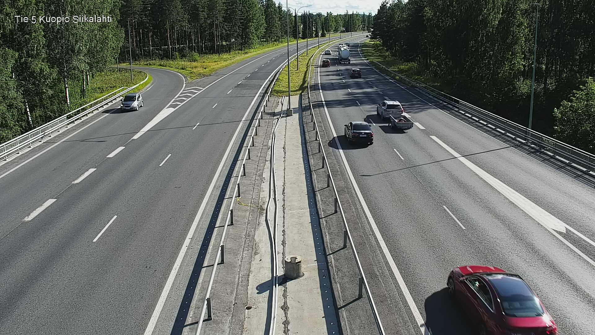 Kelikamerat Kuva Tie 5 Kuopio, Siikalahti, Kuopio, Pohjois-Savo