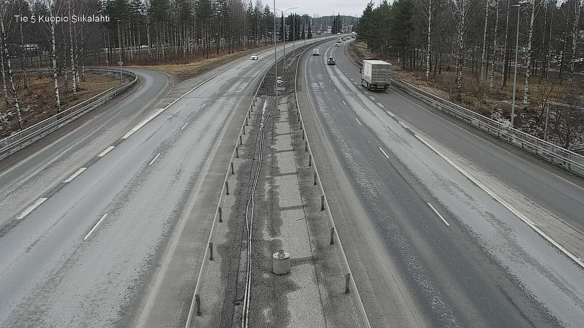 Weather Camera Image Road 5 Kuopio, Siikalahti, Kuopio, Pohjois-Savo