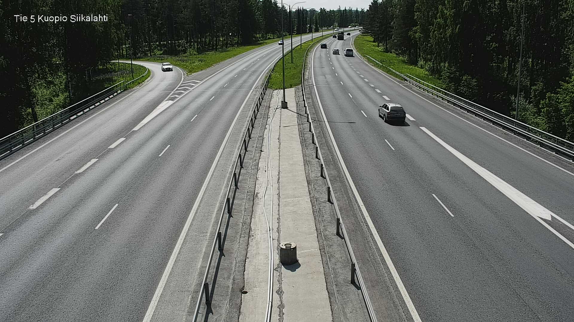 Weather Camera Image Road 5 Kuopio, Siikalahti, Kuopio, Pohjois-Savo
