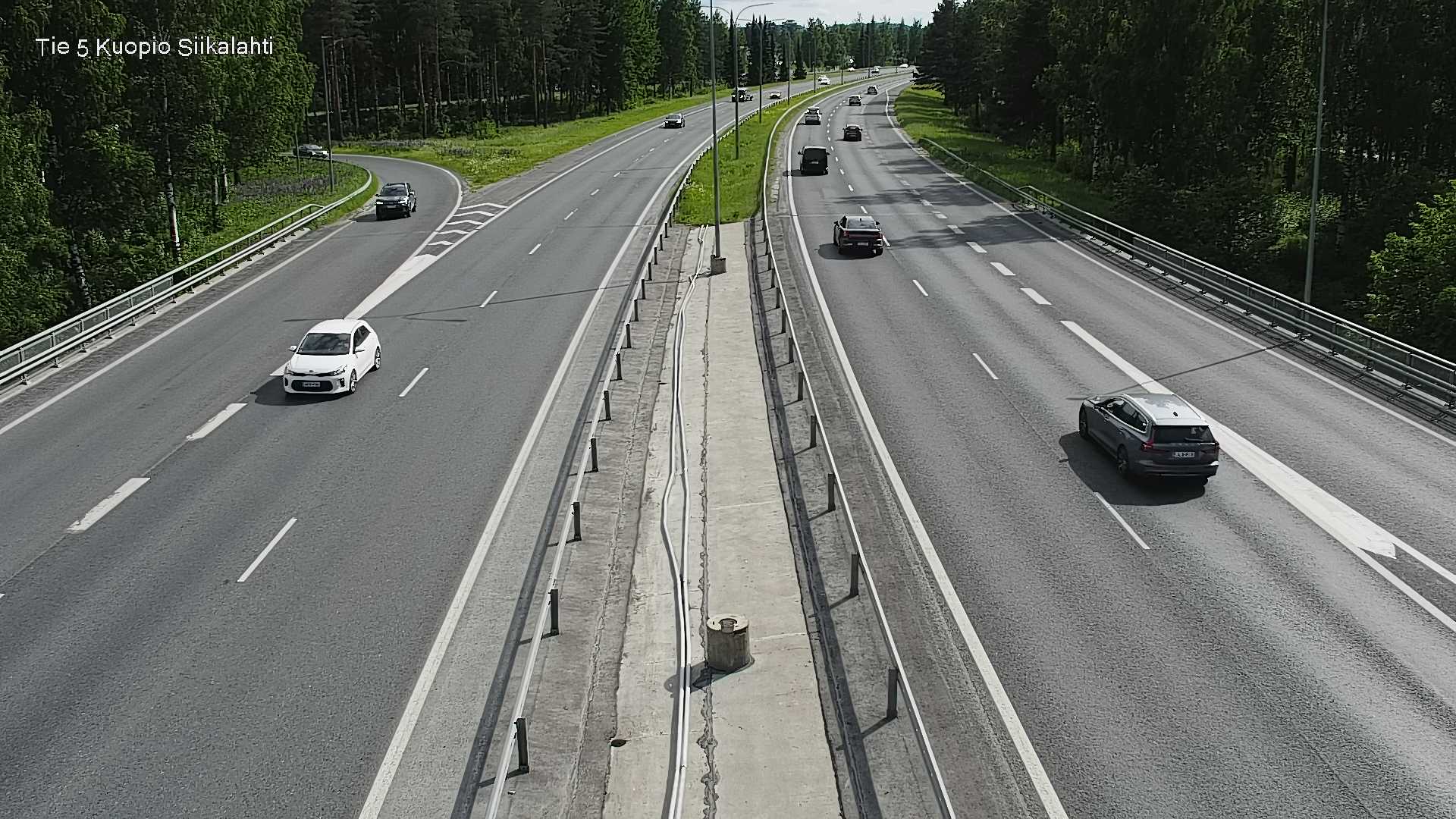 Weather Camera Image Road 5 Kuopio, Siikalahti, Kuopio, Pohjois-Savo