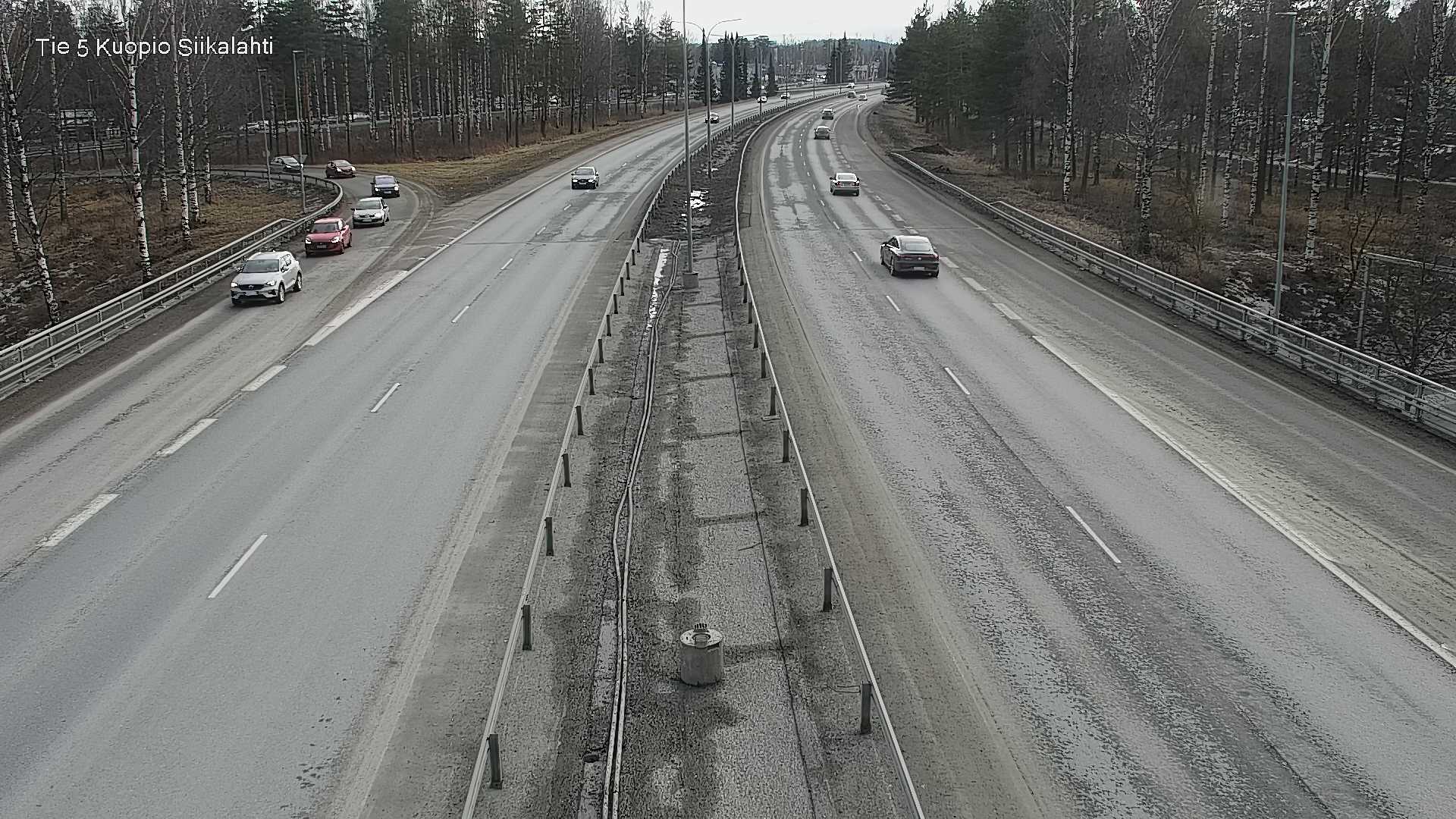 Weather Camera Image Road 5 Kuopio, Siikalahti, Kuopio, Pohjois-Savo