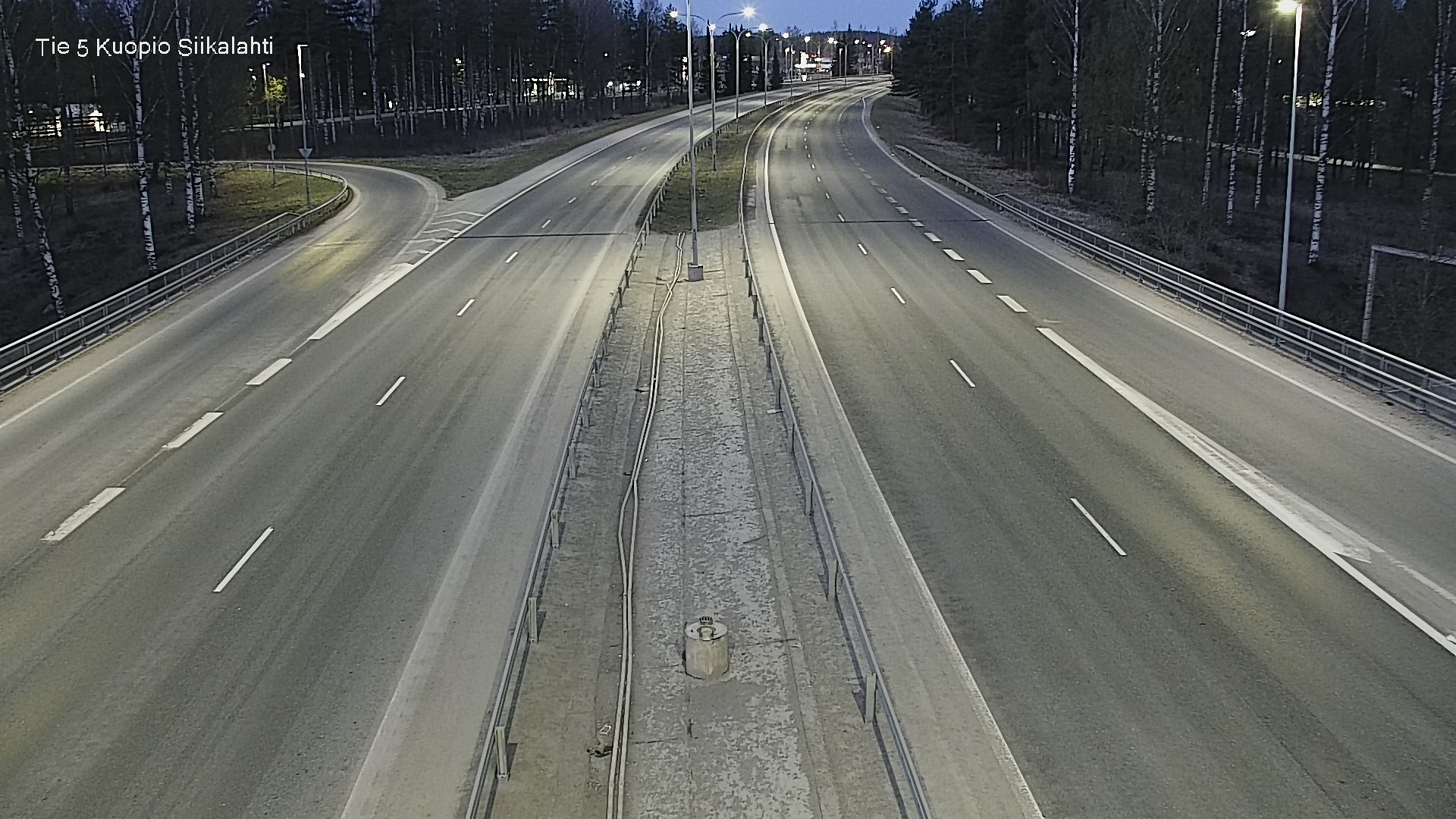 Weather Camera Image Road 5 Kuopio, Siikalahti, Kuopio, Pohjois-Savo