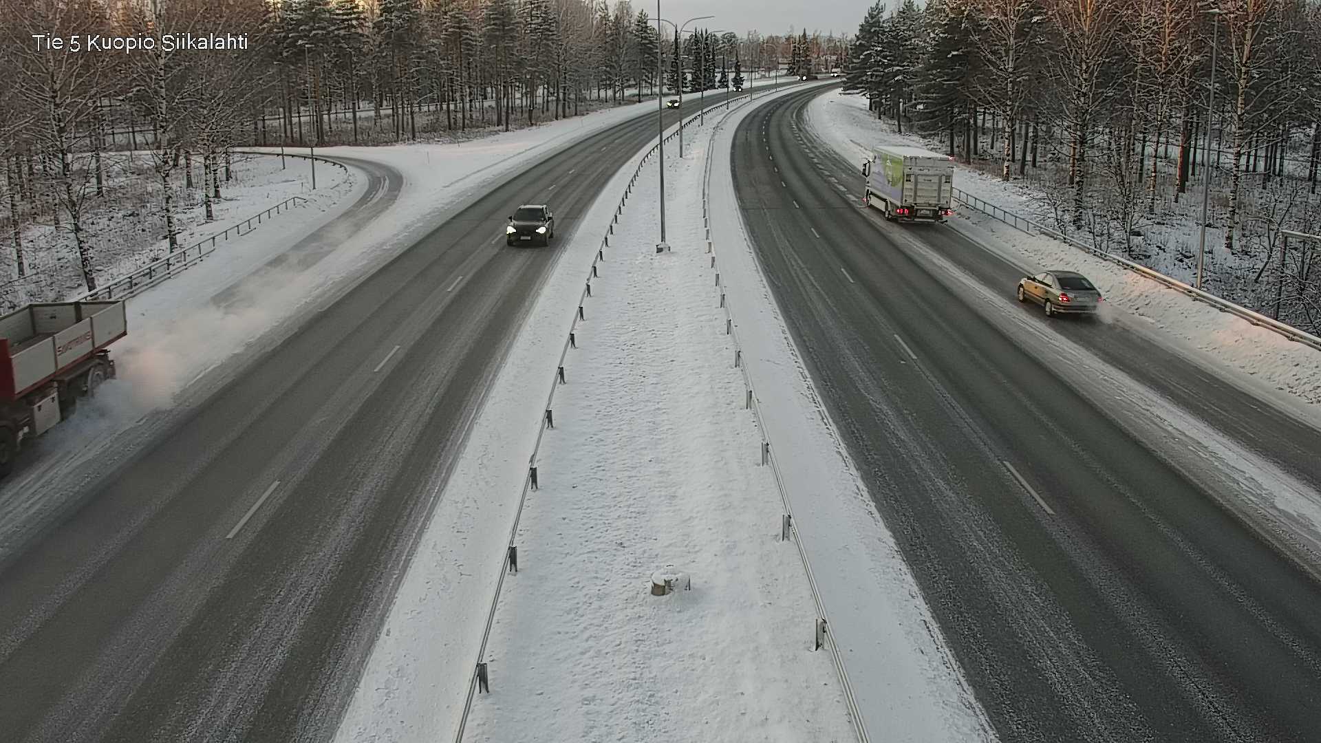 Weather Camera Image Road 5 Kuopio, Siikalahti, Kuopio, Pohjois-Savo