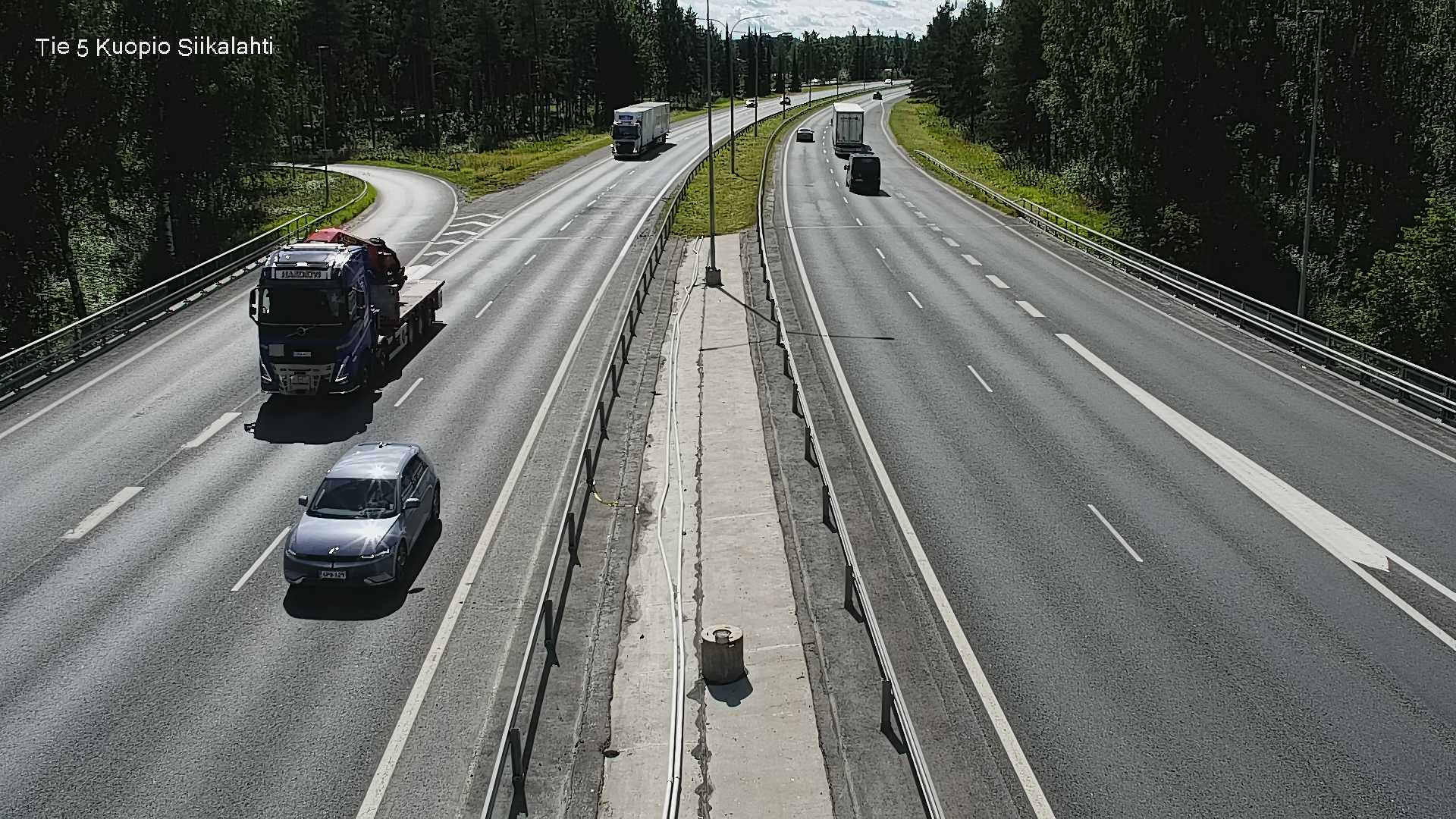 Kelikamerat Kuva Tie 5 Kuopio, Siikalahti, Kuopio, Pohjois-Savo