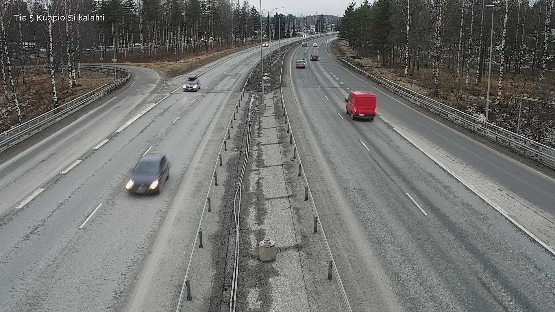 Weather Camera Image Road 5 Kuopio, Siikalahti, Kuopio, Pohjois-Savo