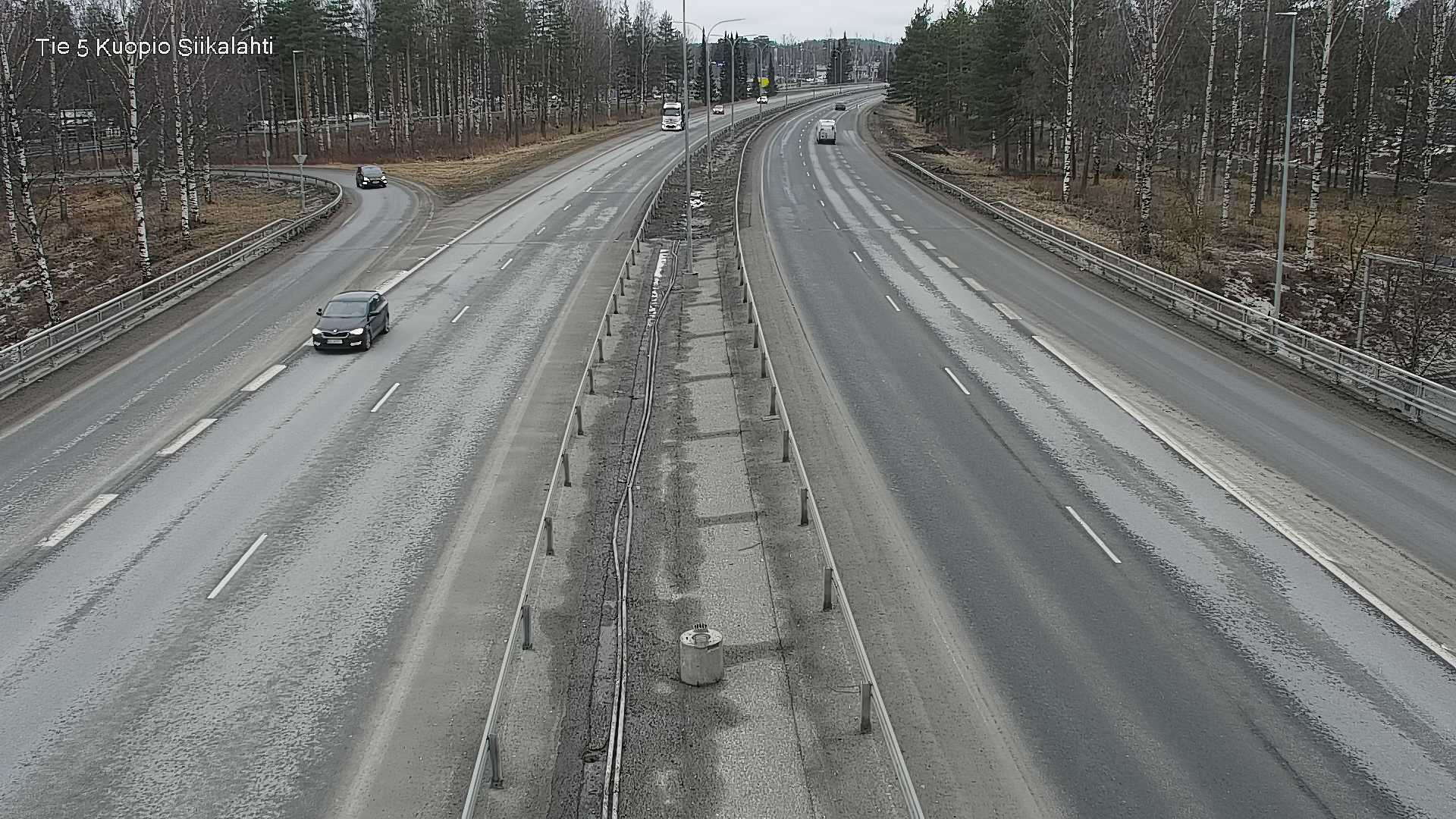 Weather Camera Image Road 5 Kuopio, Siikalahti, Kuopio, Pohjois-Savo