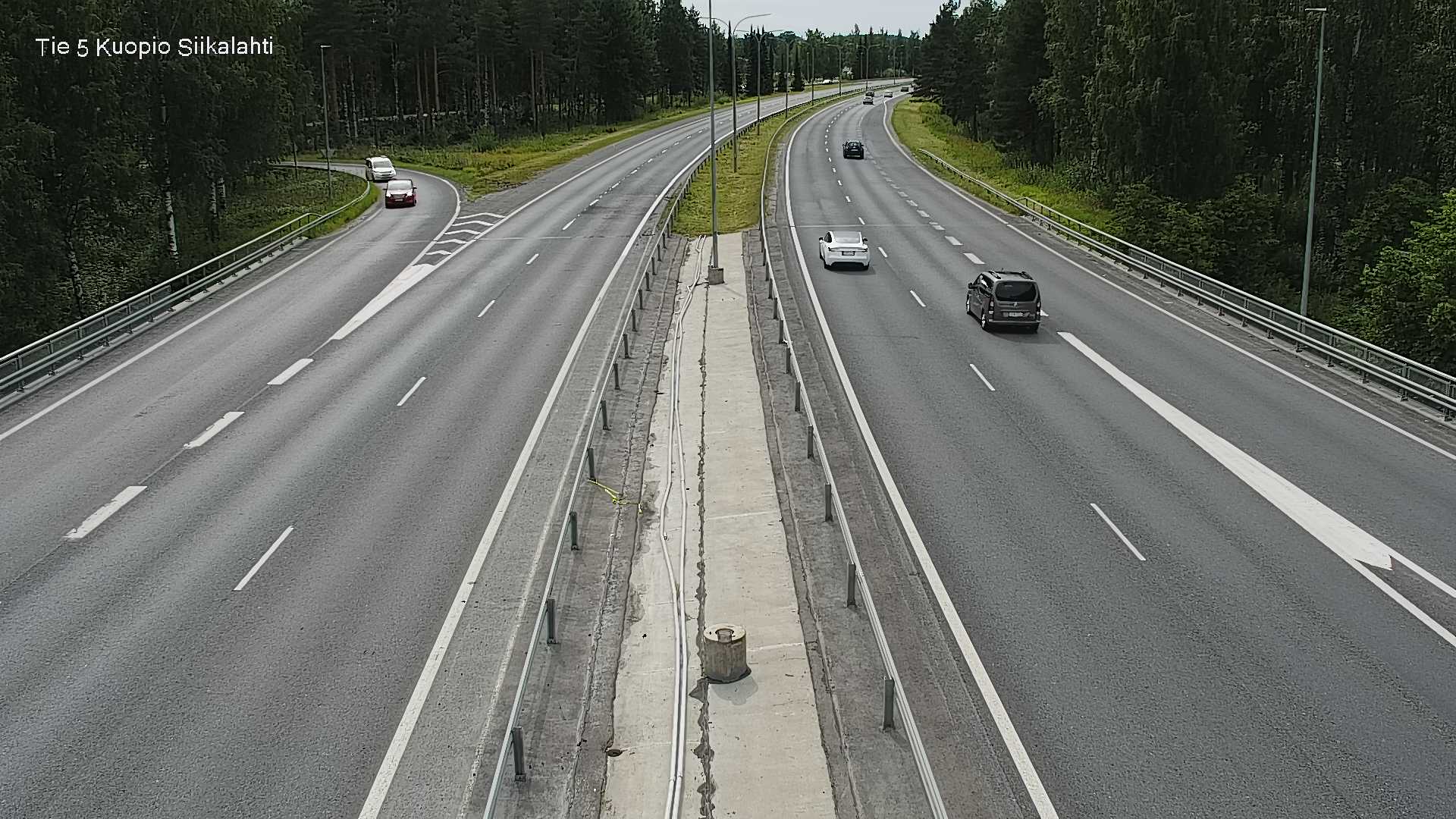 Weather Camera Image Road 5 Kuopio, Siikalahti, Kuopio, Pohjois-Savo