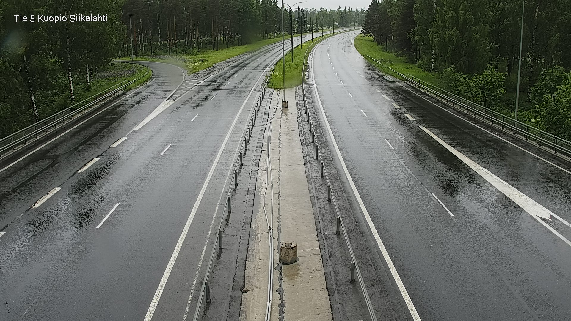 Weather Camera Image Road 5 Kuopio, Siikalahti, Kuopio, Pohjois-Savo