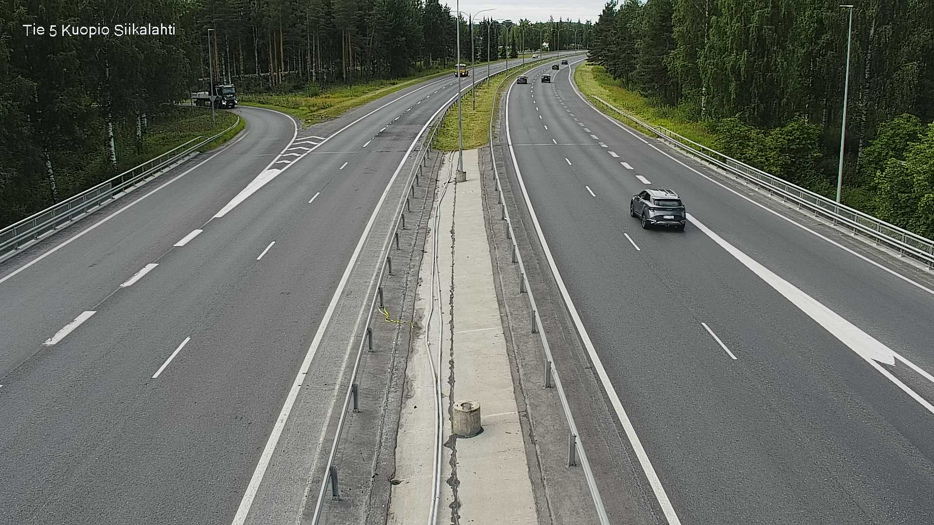 Weather Camera Image Road 5 Kuopio, Siikalahti, Kuopio, Pohjois-Savo