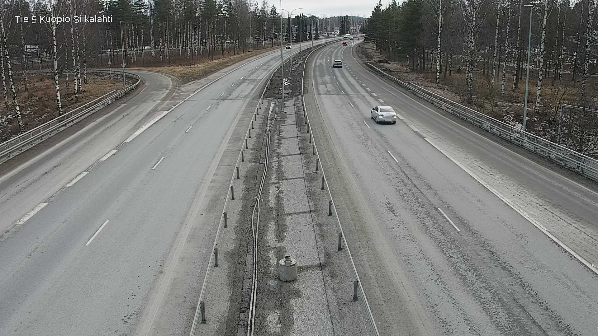 Weather Camera Image Road 5 Kuopio, Siikalahti, Kuopio, Pohjois-Savo