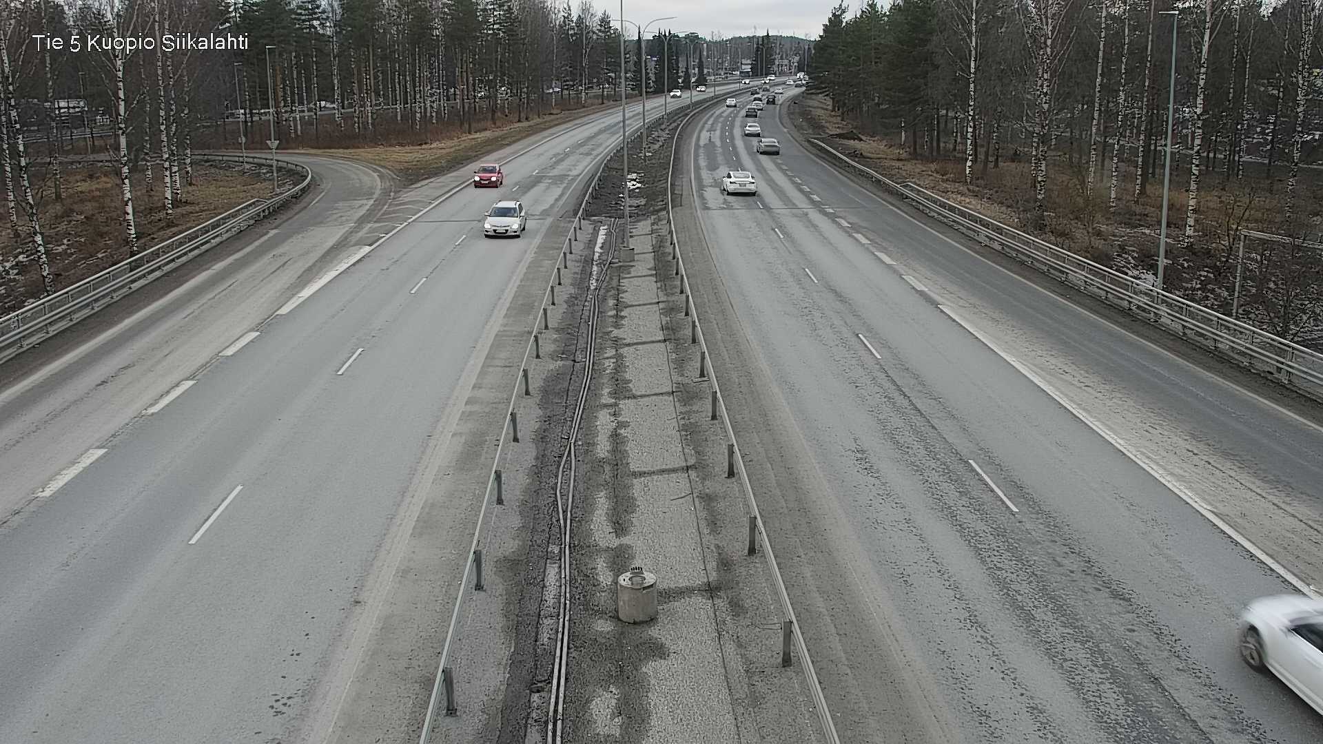 Weather Camera Image Road 5 Kuopio, Siikalahti, Kuopio, Pohjois-Savo