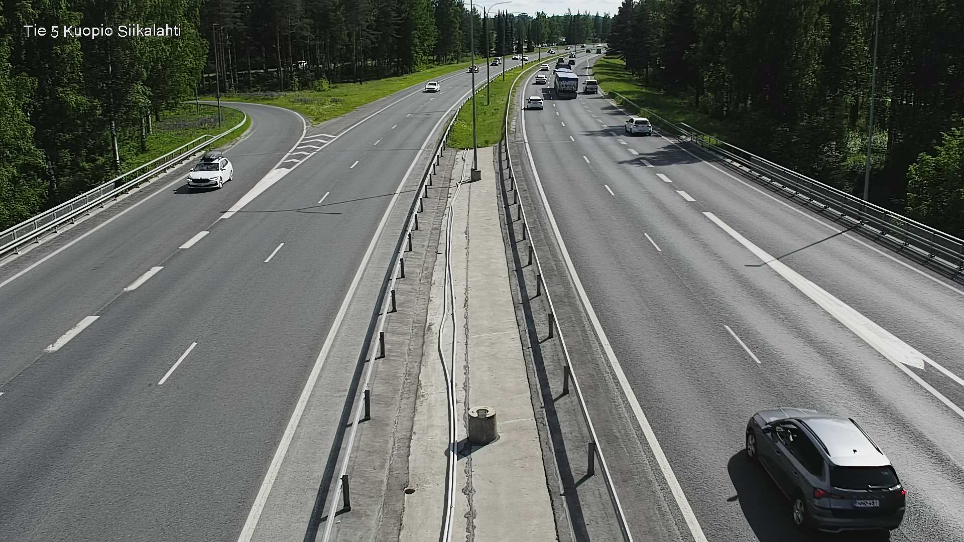 Weather Camera Image Road 5 Kuopio, Siikalahti, Kuopio, Pohjois-Savo