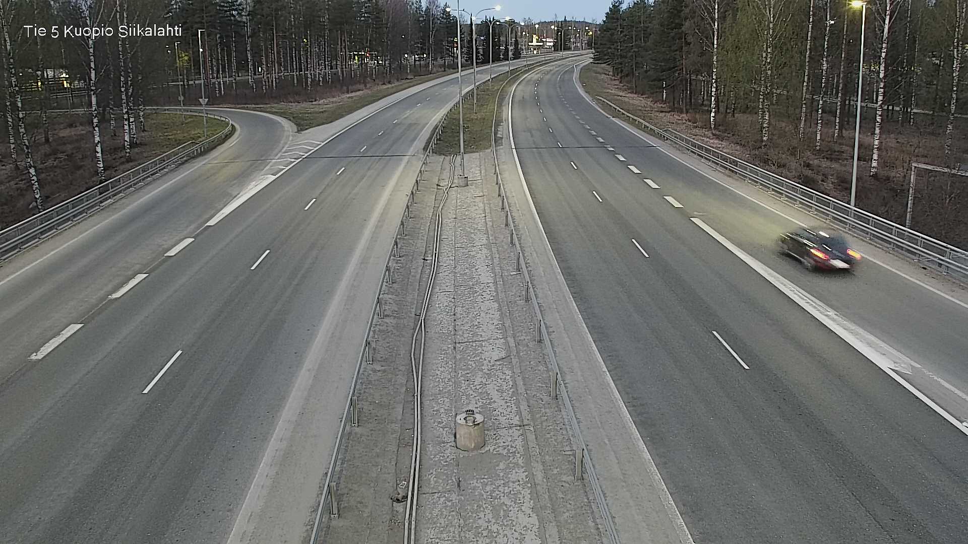 Weather Camera Image Road 5 Kuopio, Siikalahti, Kuopio, Pohjois-Savo