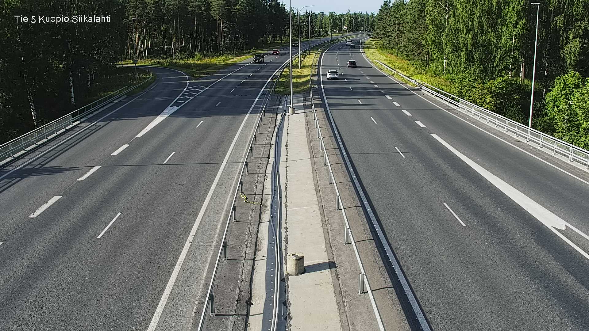 Weather Camera Image Road 5 Kuopio, Siikalahti, Kuopio, Pohjois-Savo