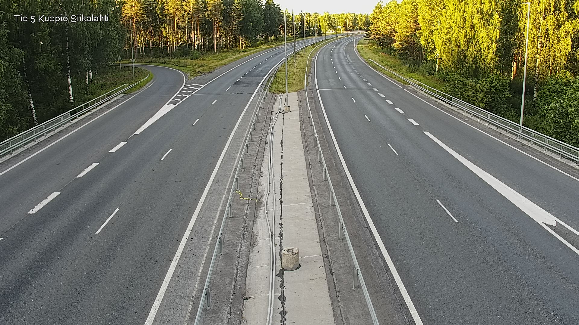 Kelikamerat Kuva Tie 5 Kuopio, Siikalahti, Kuopio, Pohjois-Savo