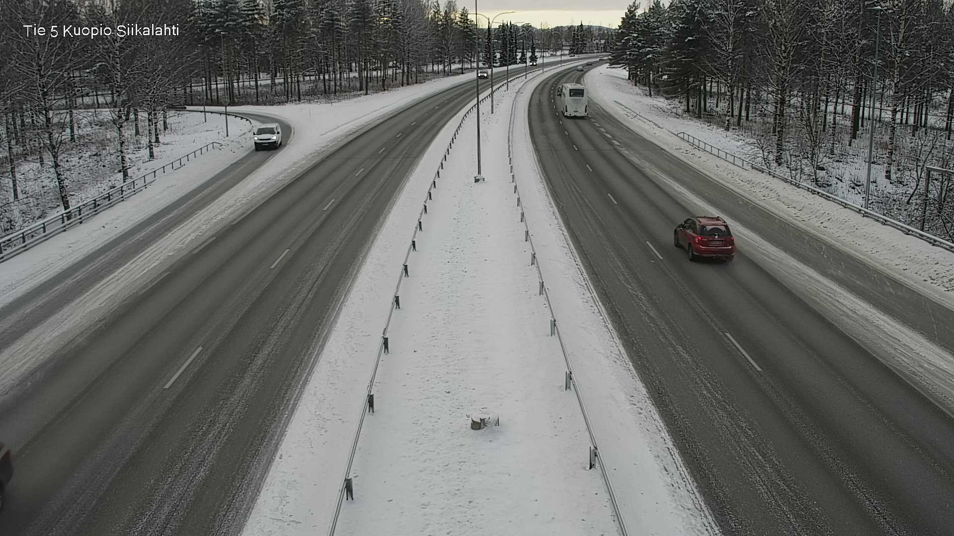 Weather Camera Image Road 5 Kuopio, Siikalahti, Kuopio, Pohjois-Savo