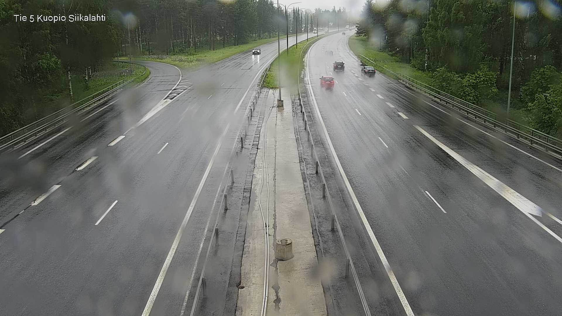 Weather Camera Image Väg 5 Kuopio, Siikalahti, Kuopio, Pohjois-Savo