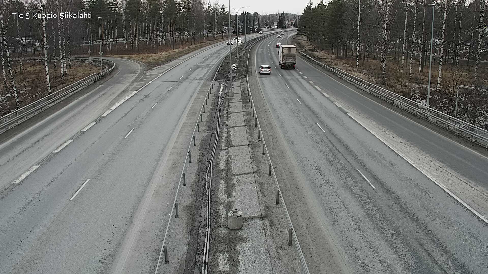Weather Camera Image Road 5 Kuopio, Siikalahti, Kuopio, Pohjois-Savo