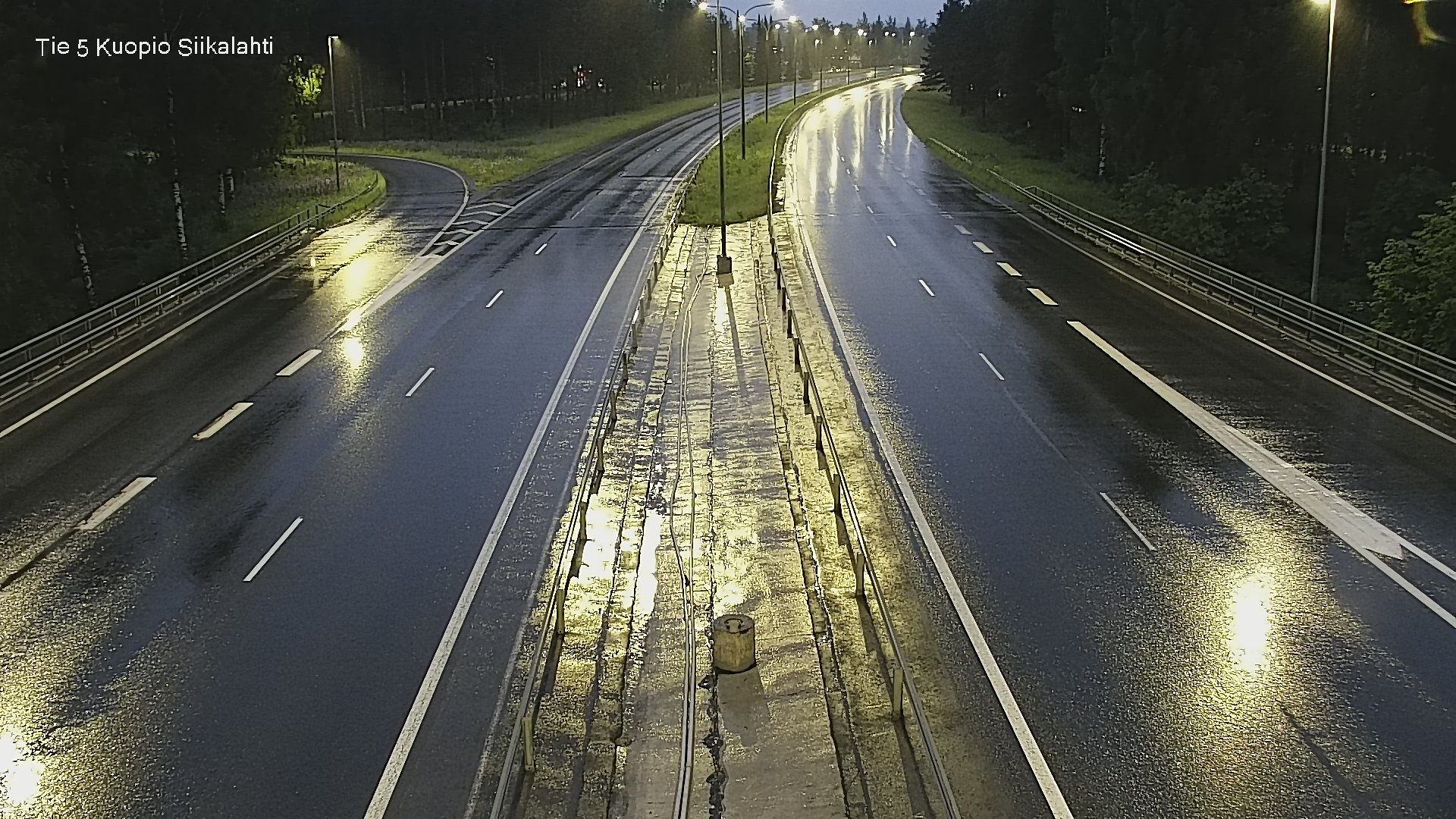 Weather Camera Image Road 5 Kuopio, Siikalahti, Kuopio, Pohjois-Savo
