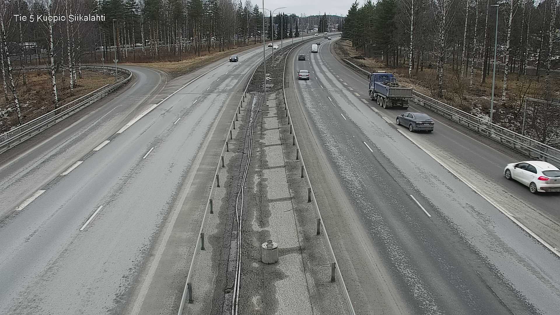 Weather Camera Image Road 5 Kuopio, Siikalahti, Kuopio, Pohjois-Savo