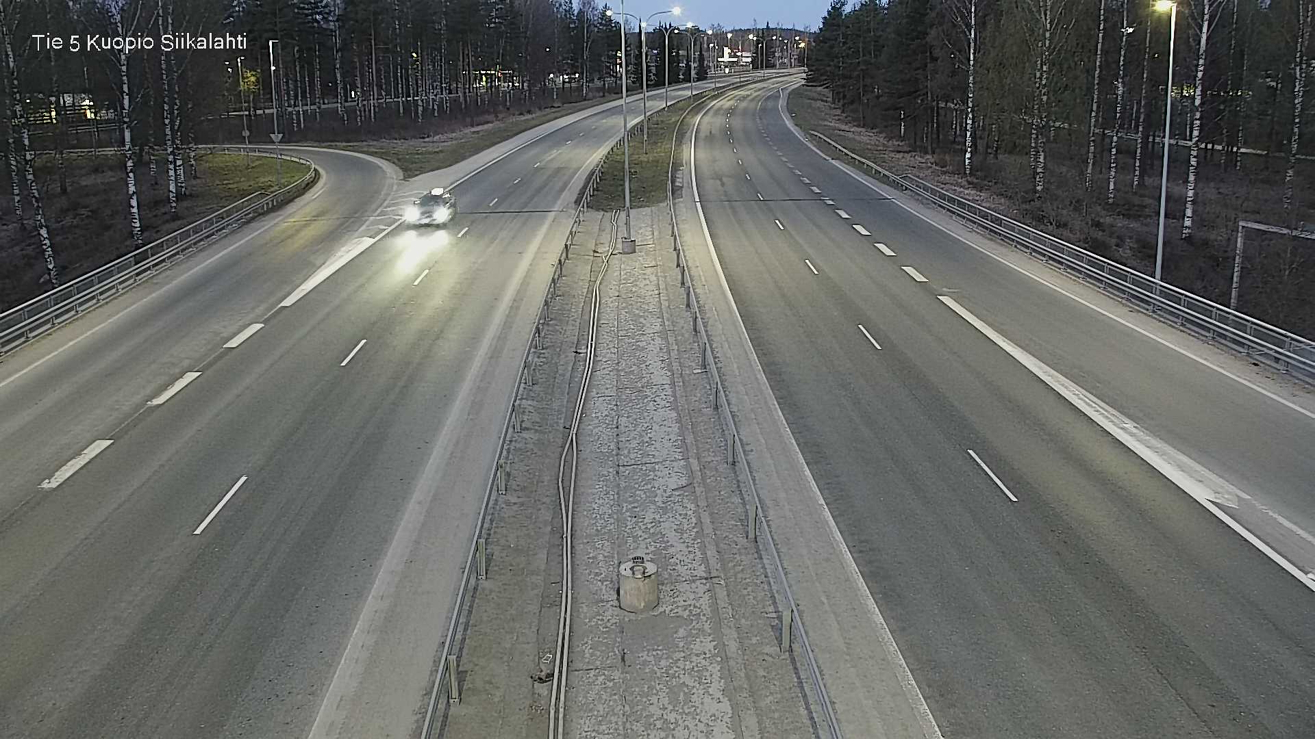 Weather Camera Image Road 5 Kuopio, Siikalahti, Kuopio, Pohjois-Savo