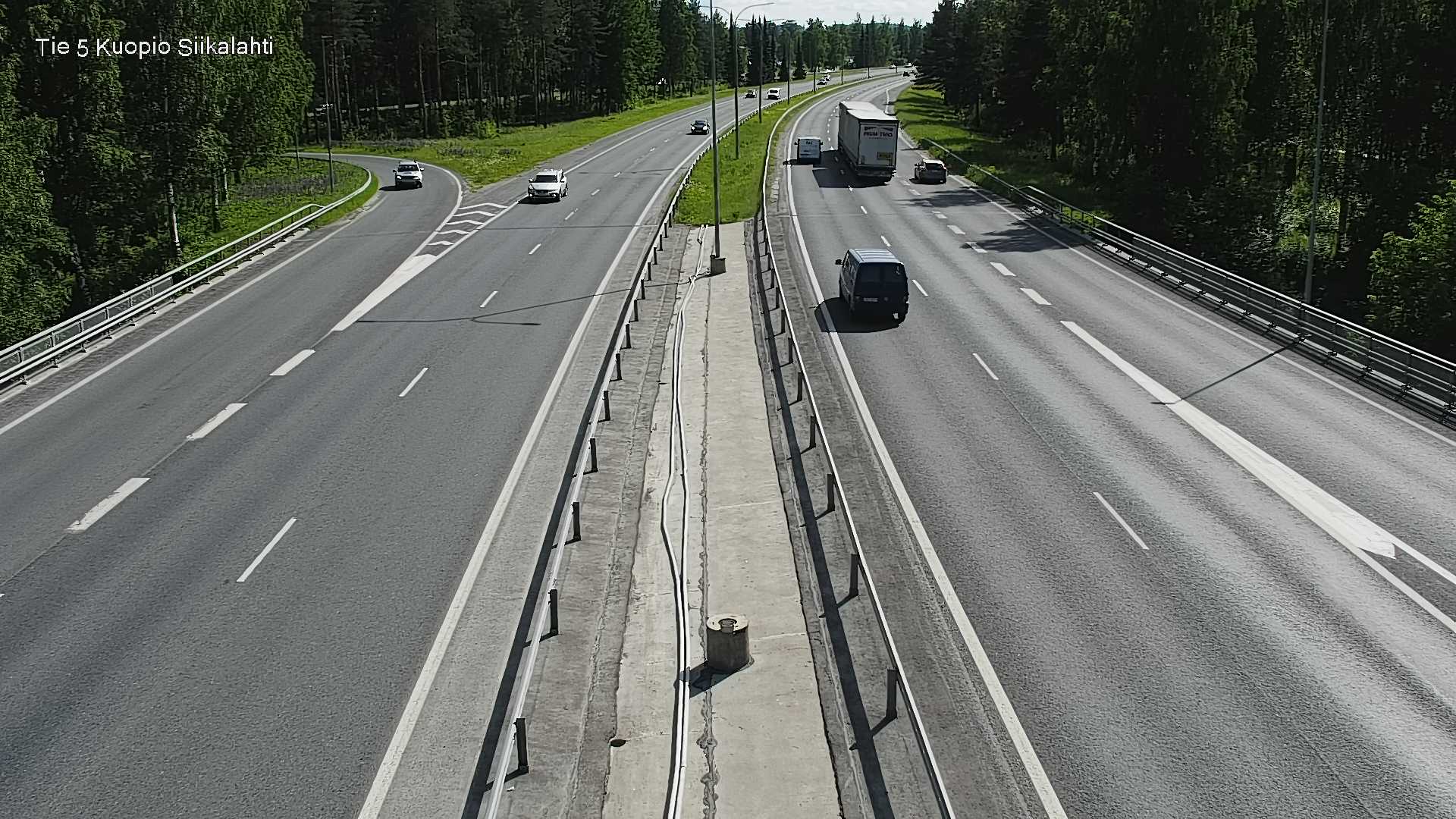 Weather Camera Image Road 5 Kuopio, Siikalahti, Kuopio, Pohjois-Savo