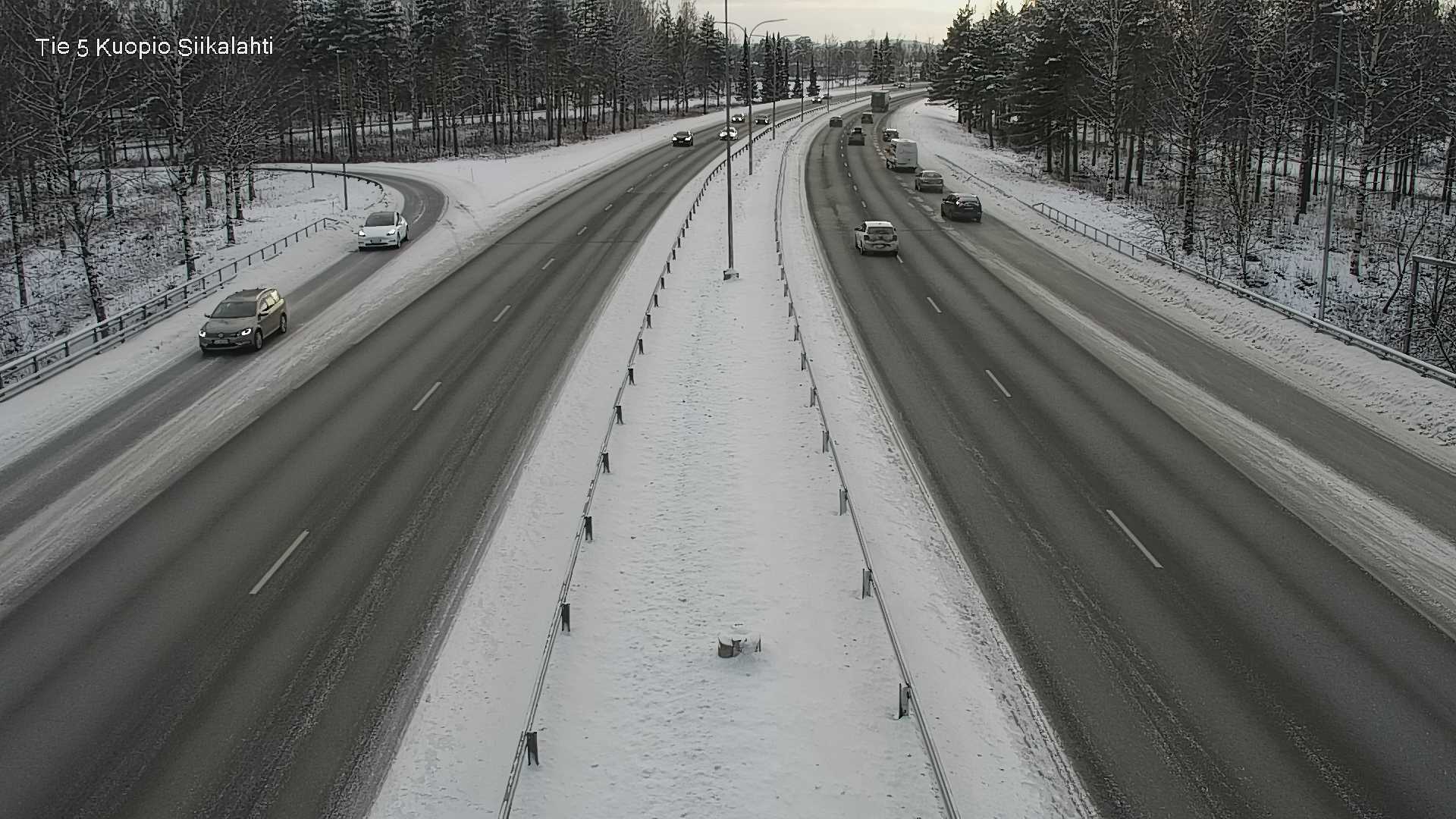 Weather Camera Image Väg 5 Kuopio, Siikalahti, Kuopio, Pohjois-Savo