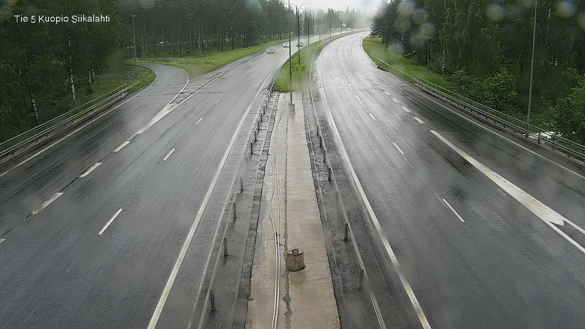 Weather Camera Image Väg 5 Kuopio, Siikalahti, Kuopio, Pohjois-Savo