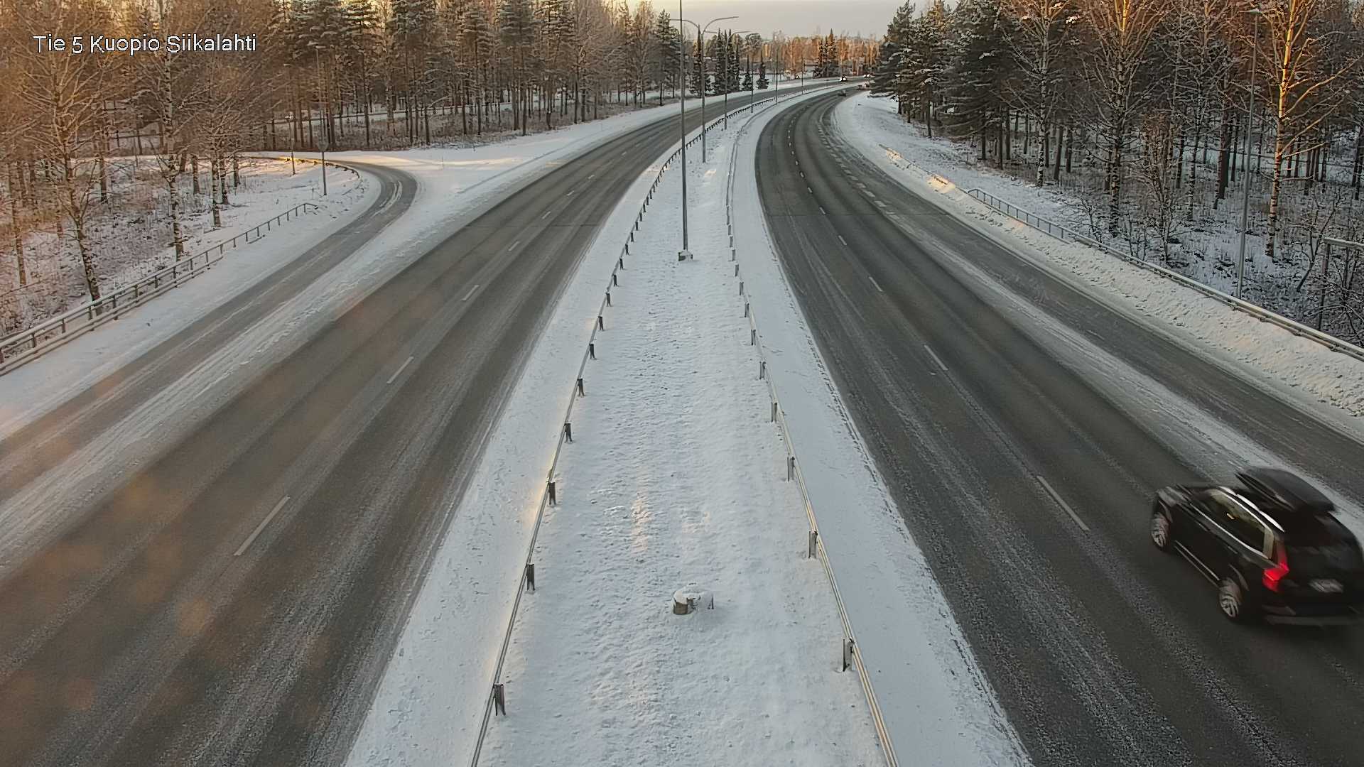 Weather Camera Image Road 5 Kuopio, Siikalahti, Kuopio, Pohjois-Savo