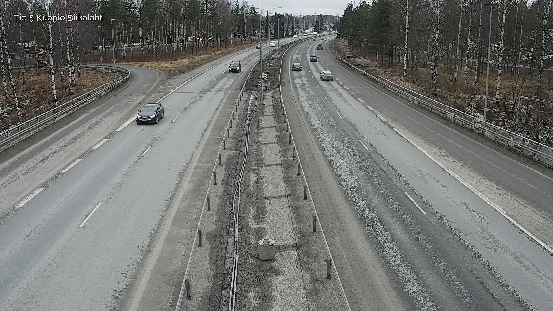 Weather Camera Image Road 5 Kuopio, Siikalahti, Kuopio, Pohjois-Savo