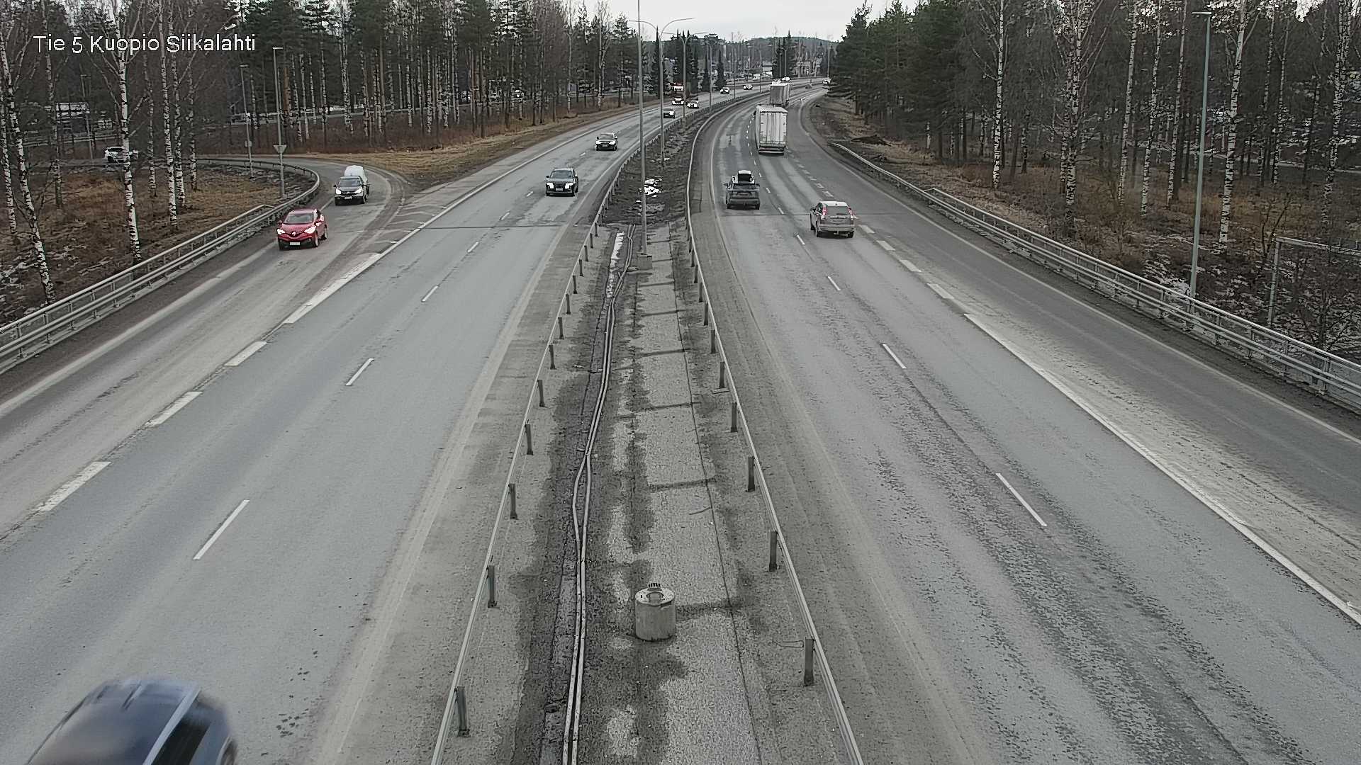 Weather Camera Image Road 5 Kuopio, Siikalahti, Kuopio, Pohjois-Savo