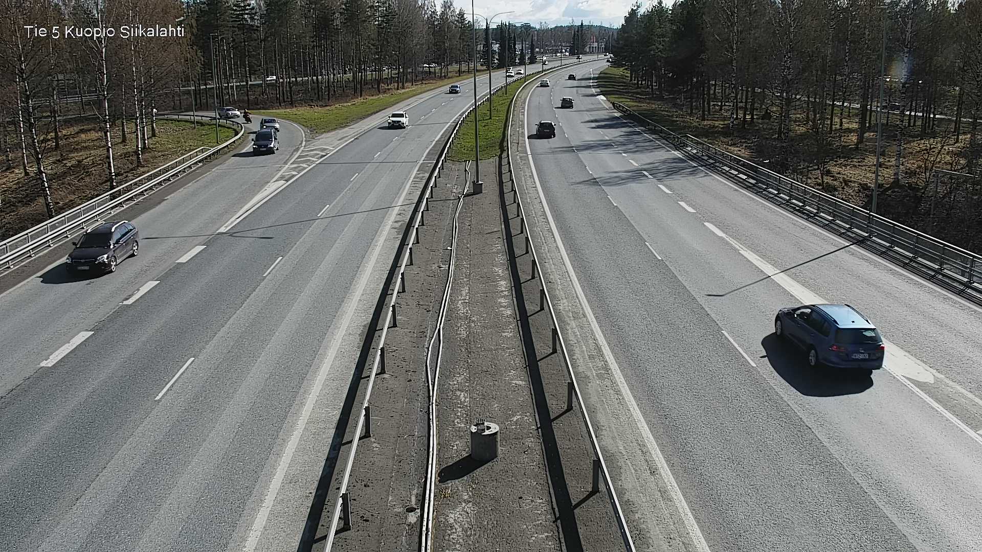 Weather Camera Image Road 5 Kuopio, Siikalahti, Kuopio, Pohjois-Savo