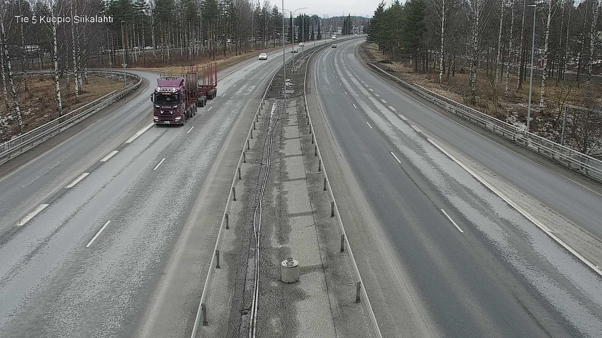 Weather Camera Image Road 5 Kuopio, Siikalahti, Kuopio, Pohjois-Savo