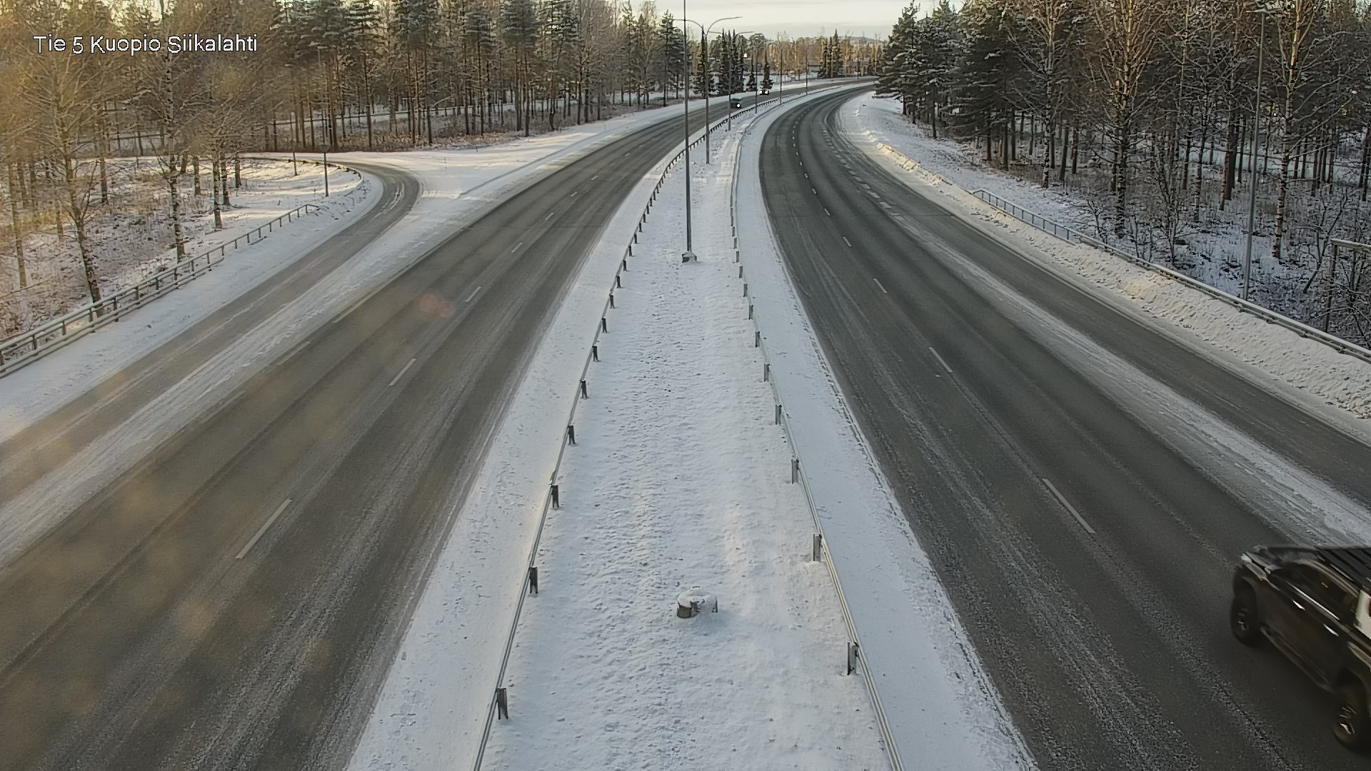 Weather Camera Image Road 5 Kuopio, Siikalahti, Kuopio, Pohjois-Savo