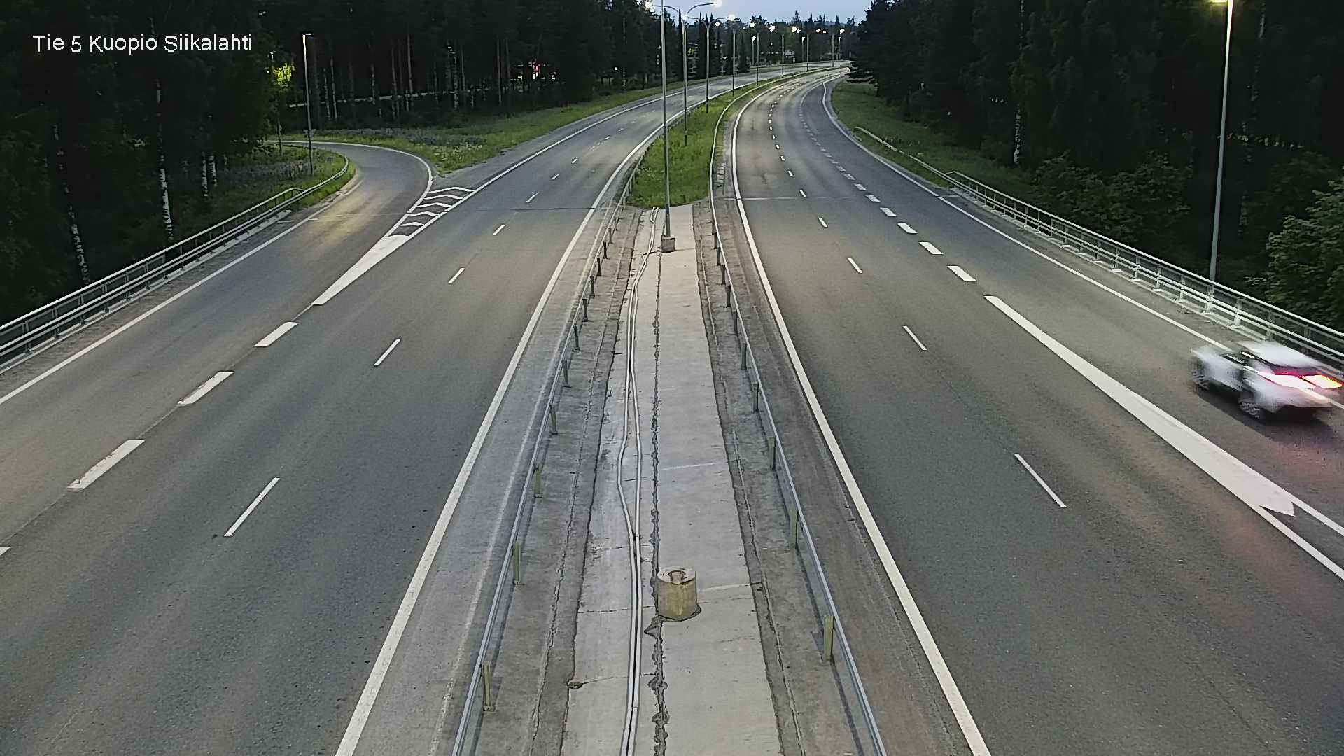 Weather Camera Image Road 5 Kuopio, Siikalahti, Kuopio, Pohjois-Savo