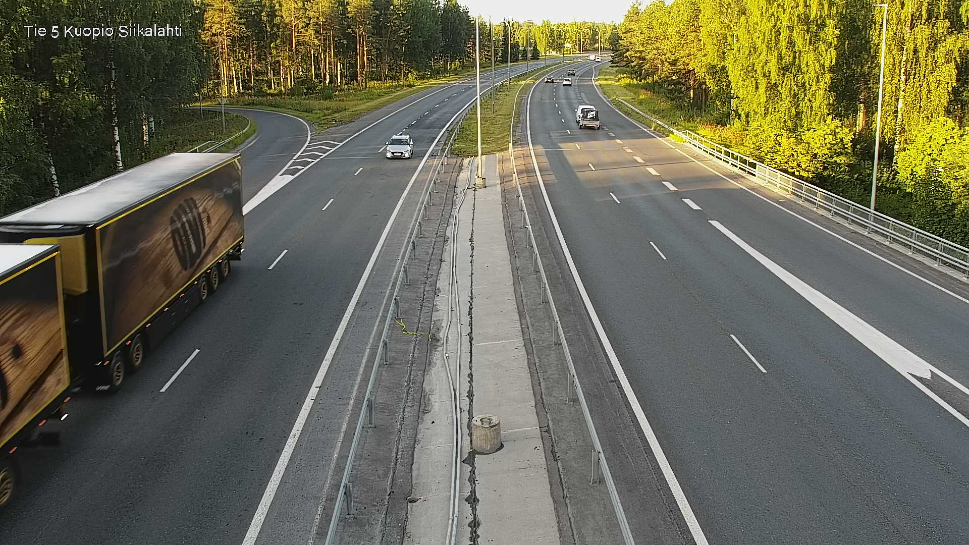 Kelikamerat Kuva Tie 5 Kuopio, Siikalahti, Kuopio, Pohjois-Savo