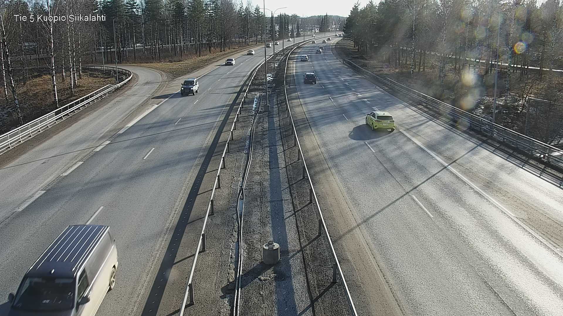 Kelikamerat Kuva Tie 5 Kuopio, Siikalahti, Kuopio, Pohjois-Savo