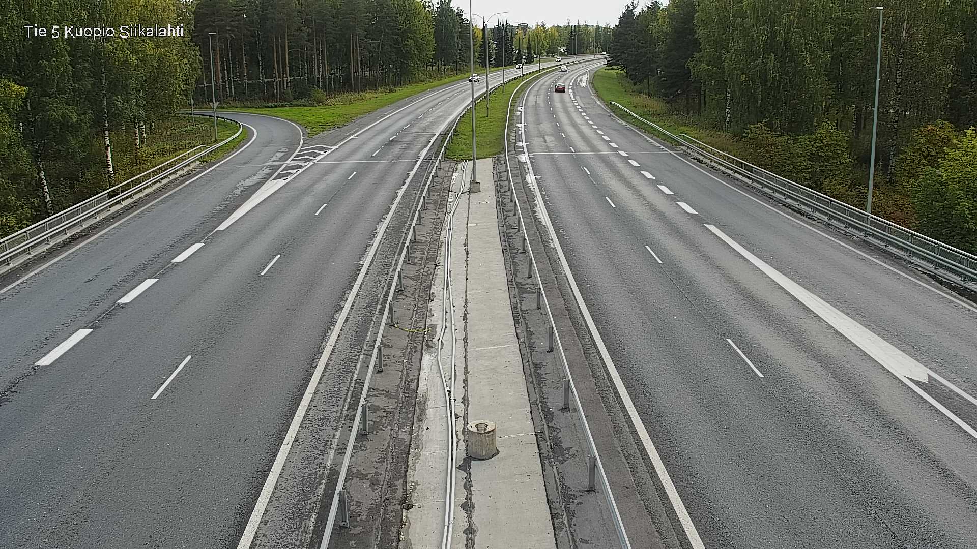 Weather Camera Image Road 5 Kuopio, Siikalahti, Kuopio, Pohjois-Savo