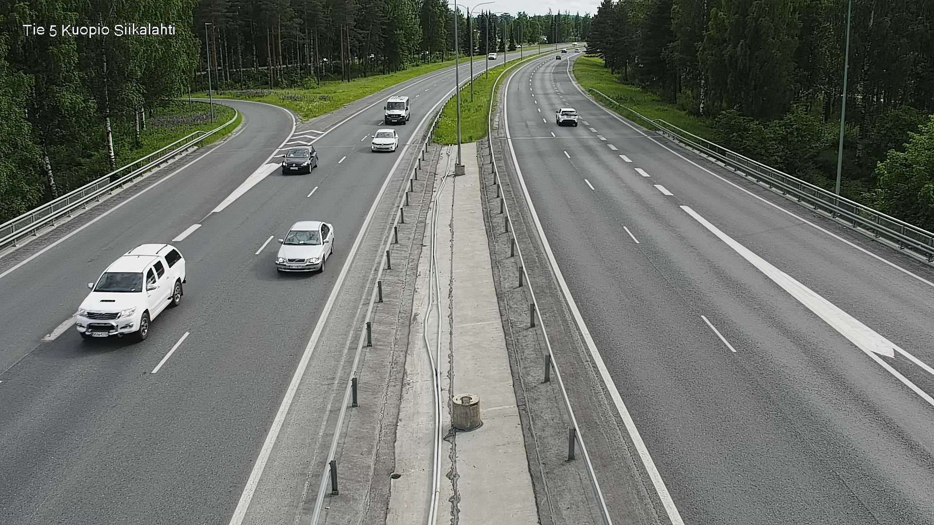 Weather Camera Image Road 5 Kuopio, Siikalahti, Kuopio, Pohjois-Savo